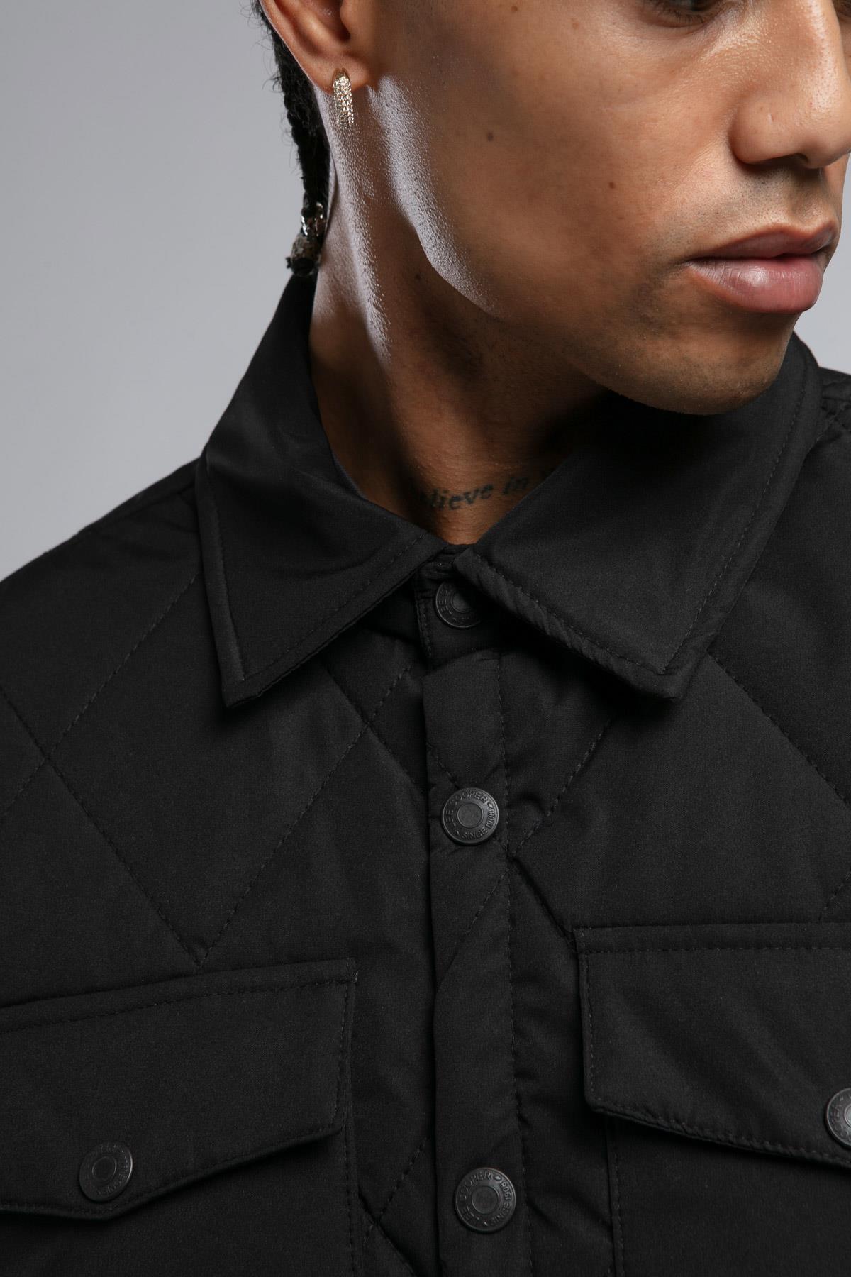 Lee Cooper  Dustin Erkek Mont Siyah - Görsel 6