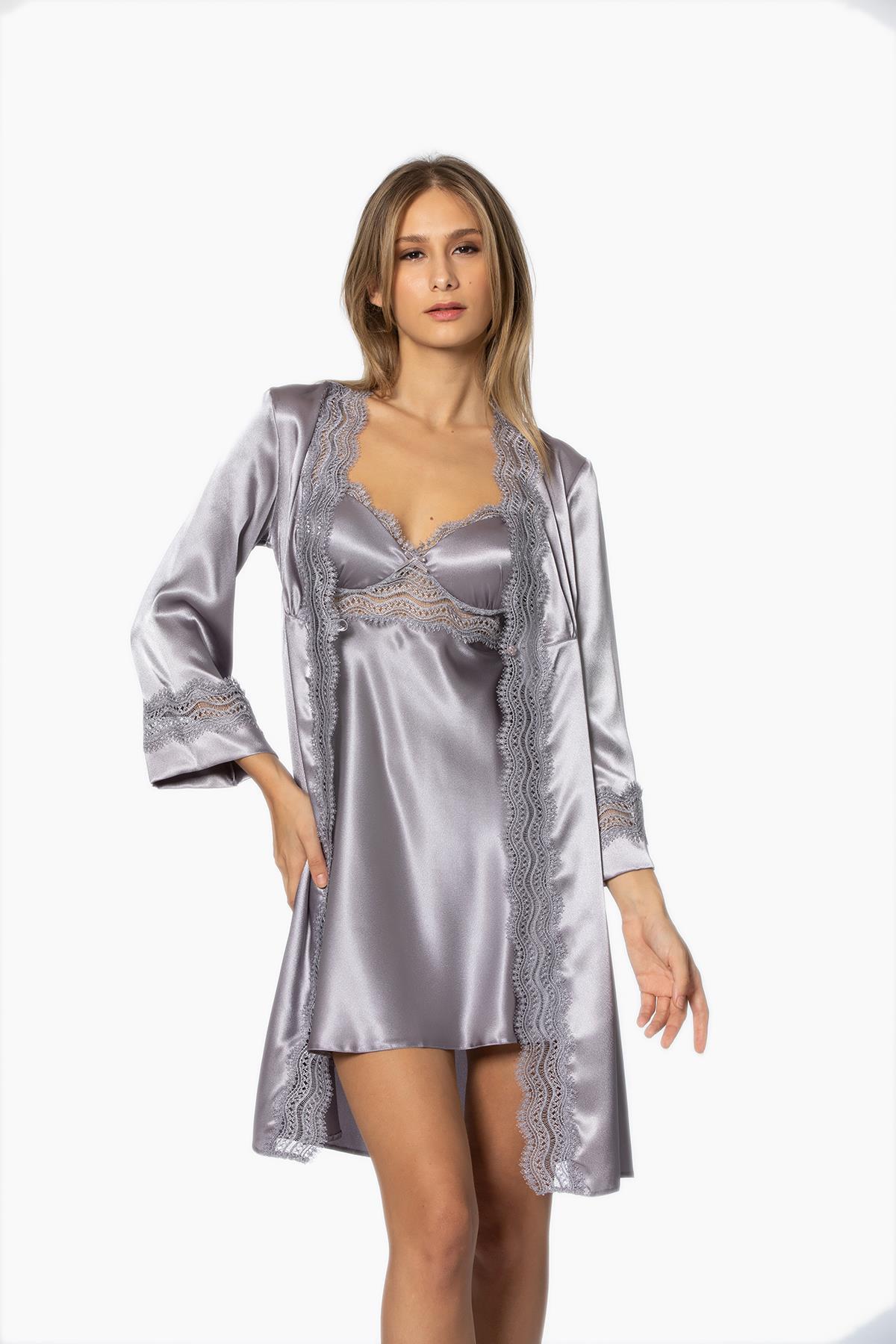 Pierre Cardin Saten Altılı Gelin Çeyiz Seti - 6010 Royal