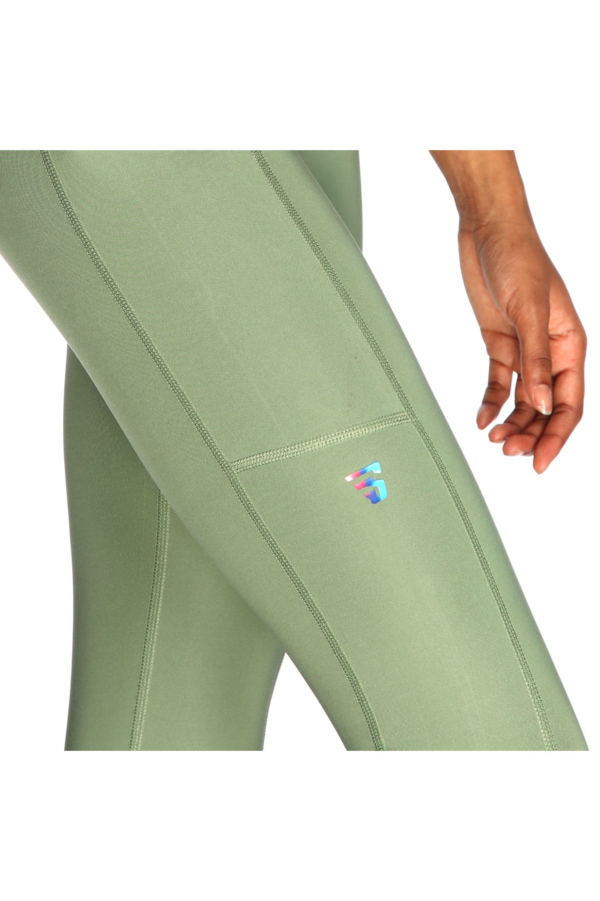 Sportive-Argento Women's Green Casual Style Leggings 23KKTP11D02-SGE 8