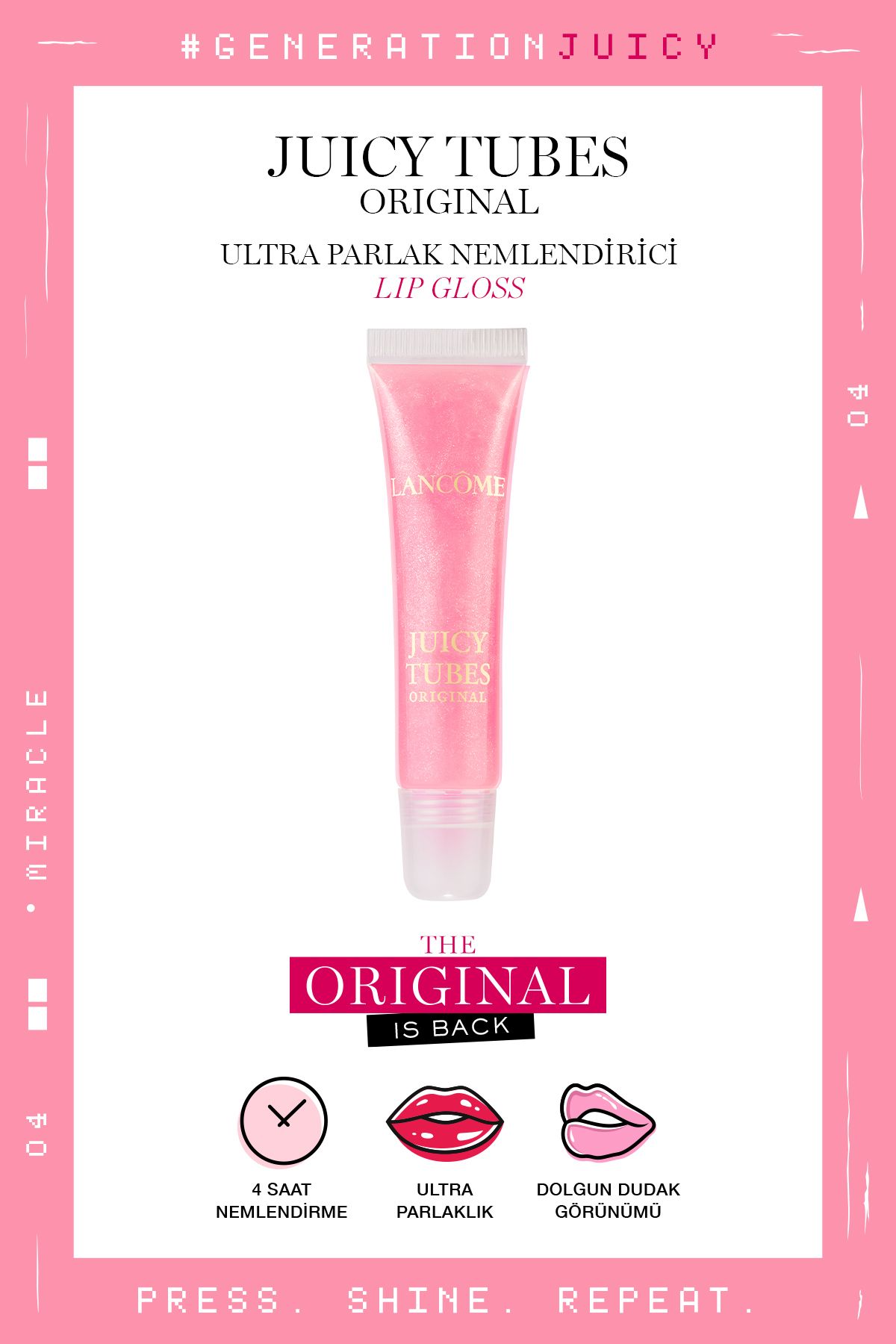 ست آرایش برگشت به مدرسه: Miracle 7829999999178 Lancome