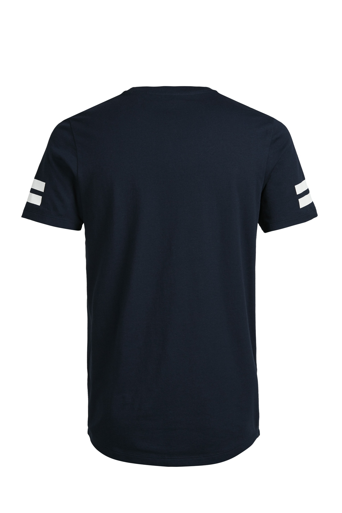 تیشرت مردانه آبی سرمه ای جک اند جونز | 12116021 اورجینال - تصویر 3