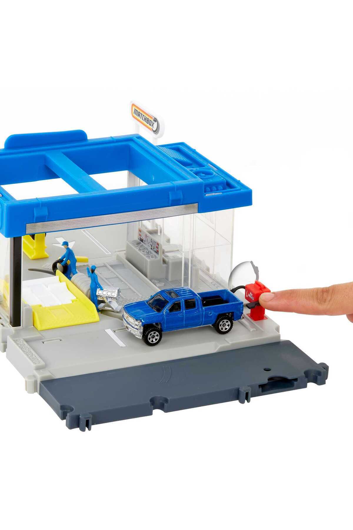 Matchbox-ACTION DRIVERS AUTO SHOP HDL34 5