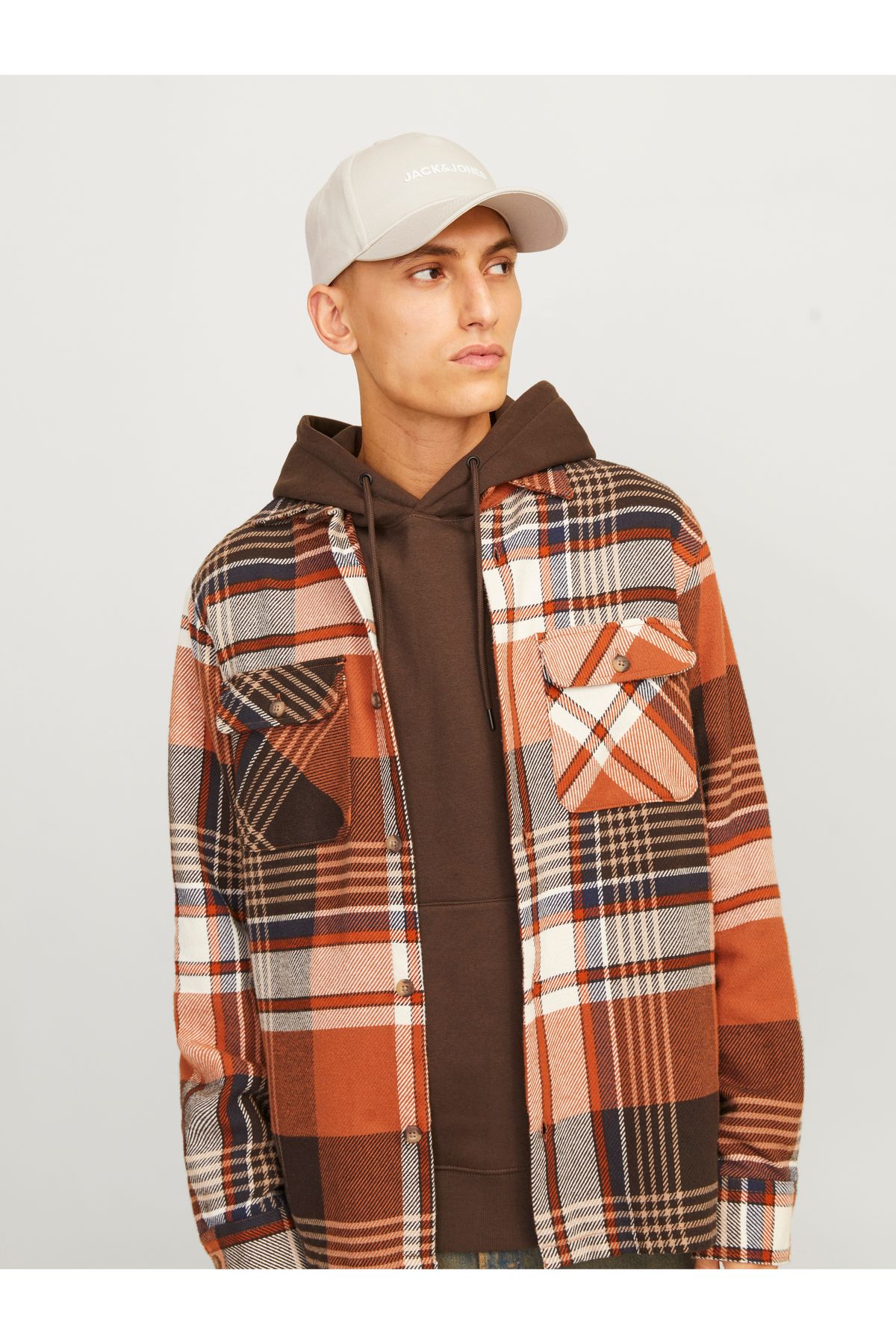 Jack & Jones-JACK JONES Adjustable Printed Baseball Cap -12270531 5