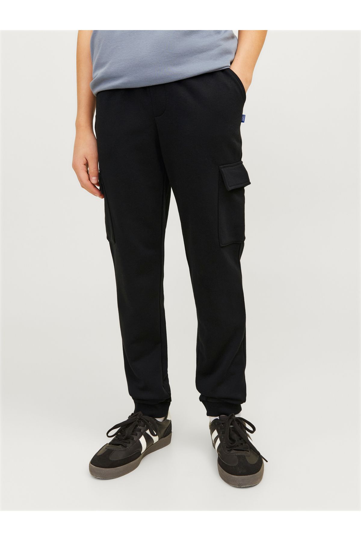 Jack & Jones-Jpstgordon Jjbradley - Black Cargo Panel Noos Jnr 12254214 6