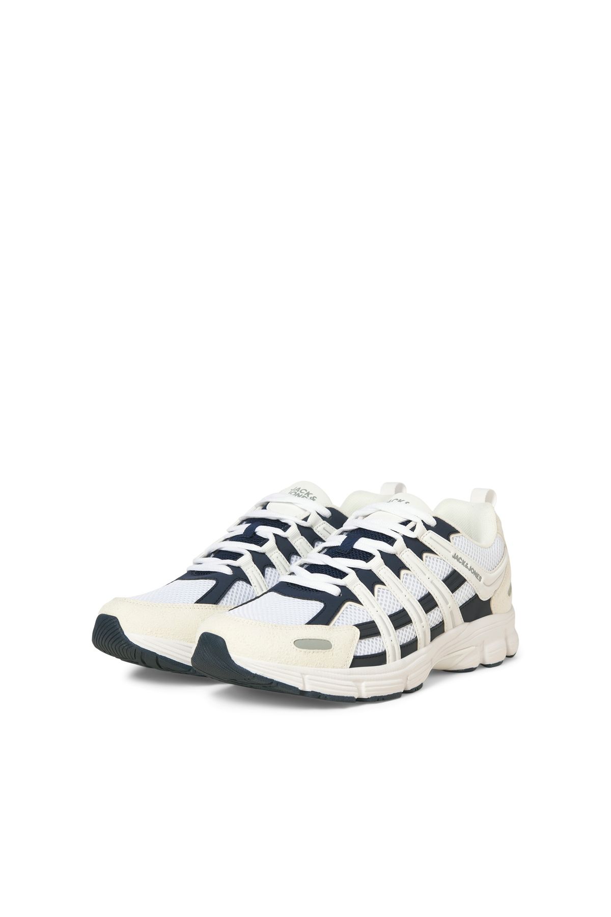 Jack & Jones-Jfwrome Mesh Sneaker Styd Ln 12269291   Bright White 3