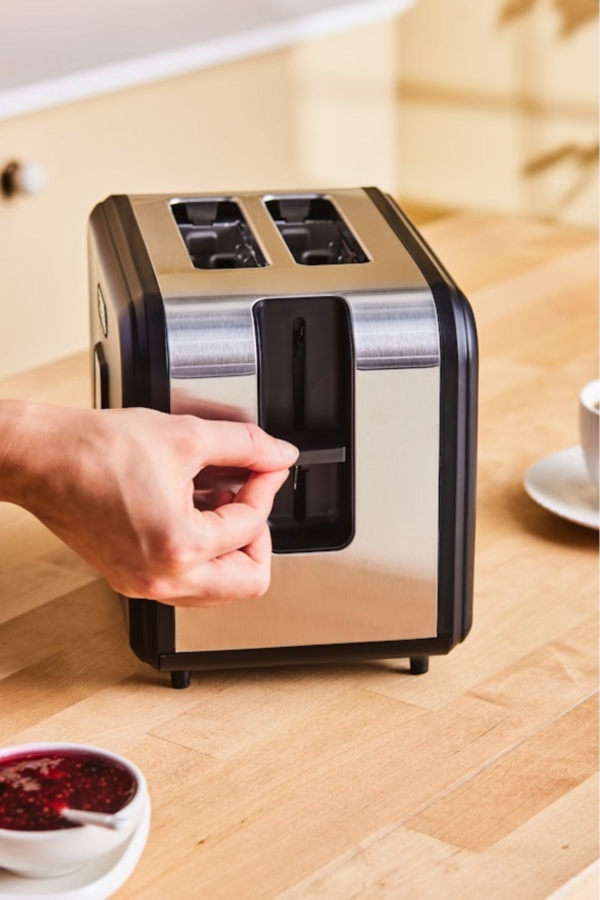 Karaca-Black Multicrust Retro Toaster 5