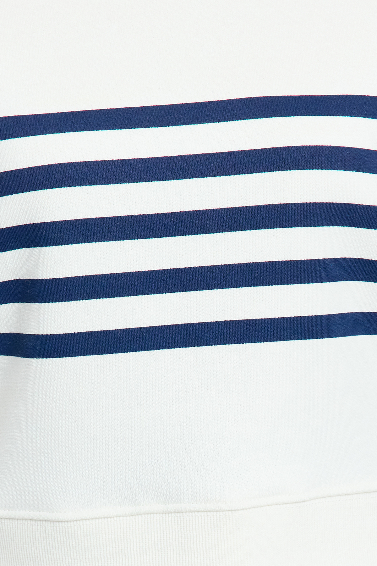 Trendyol Collection-Knitted Ecru Striped Sweatshirt - Regular Fit Twoaw25Sw00293 8