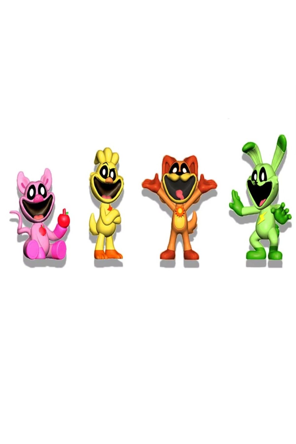 Choice-Anime 8PCS Smiling Critters Figure Smiling Critters Cat Nap Dog Day Catnap Dogday Figure Set Toys... 6