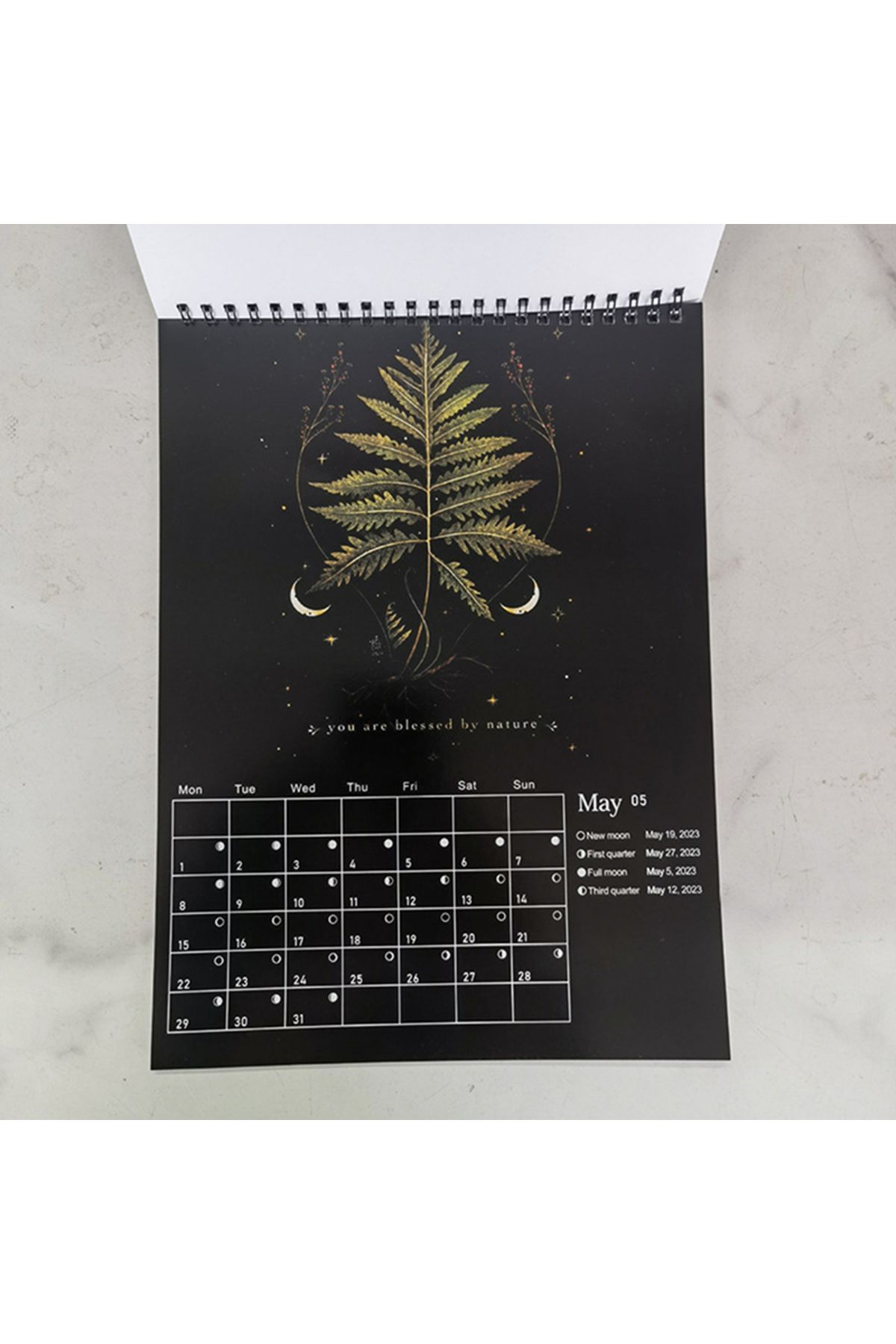 Dark Forest Lunar Calendar 2025 