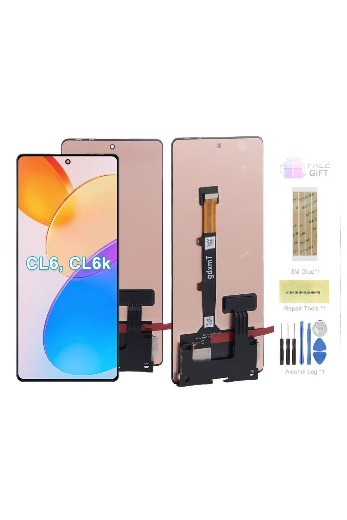 sinmaytai-For Tecno Camon 30 For Camon30 4G 6.78''CL6 CL6k LCD Display Touch Screen Digitizer Assembly Repl... 7