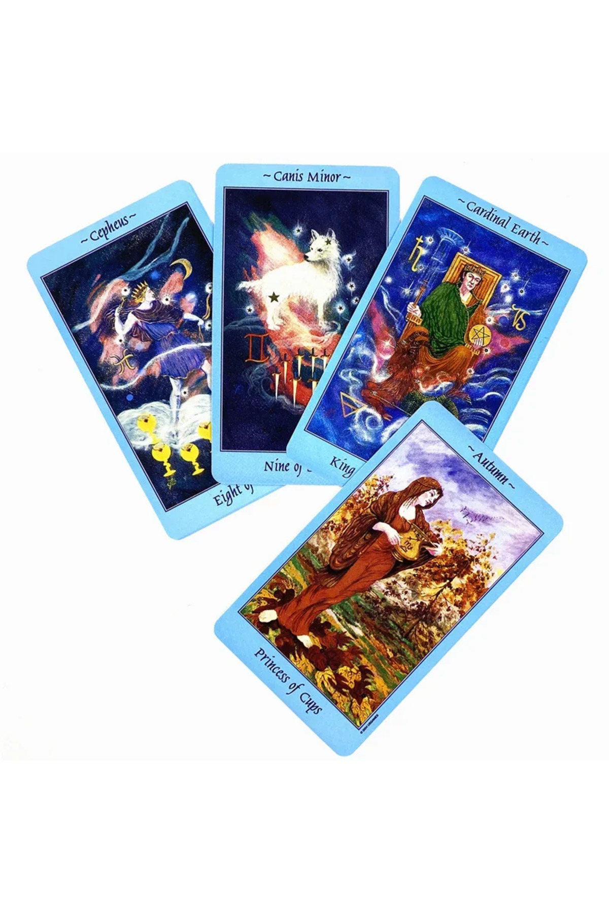 JIMMYTU-Celestial Tarot Cards 78 Cards Full Color Deck Oracle Card Card Game Board Toy Popular For Beginn... 7