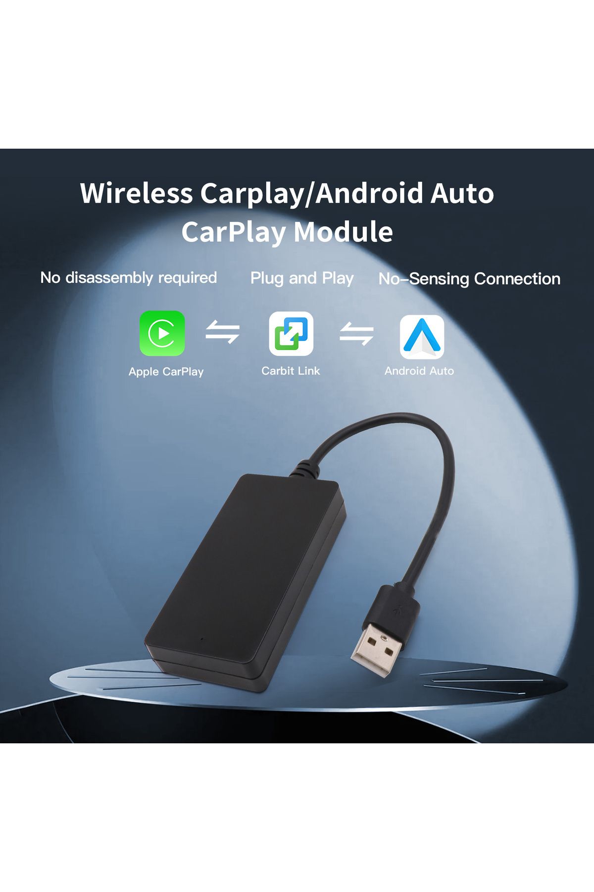 Choice-Plug and Play Carbitlink Smartlink  Phonelink Adapter to  Wireless CarPlay Android AUTO dongle Bo... 2