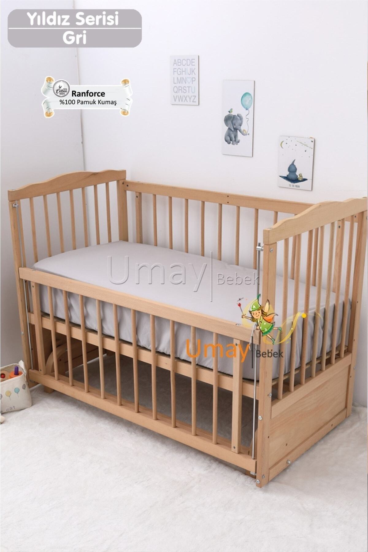 Umaybebek Bebek Nevresim Takımı, Örgü Korumalık, Çarşaf - %100 Pamuk fotoğrafı 3 (önizleme)