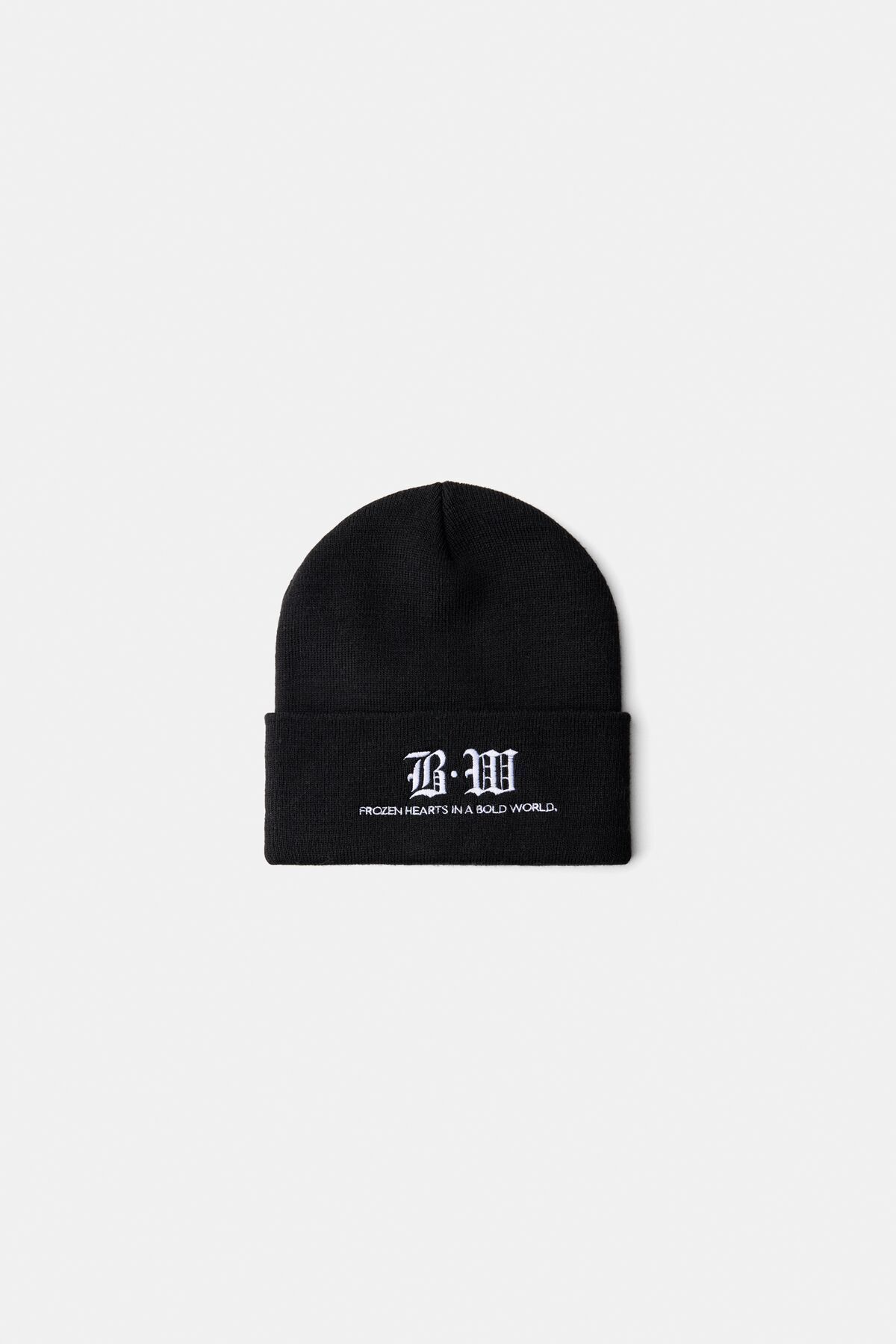 Bershka-Beanie - Black - Plain 1