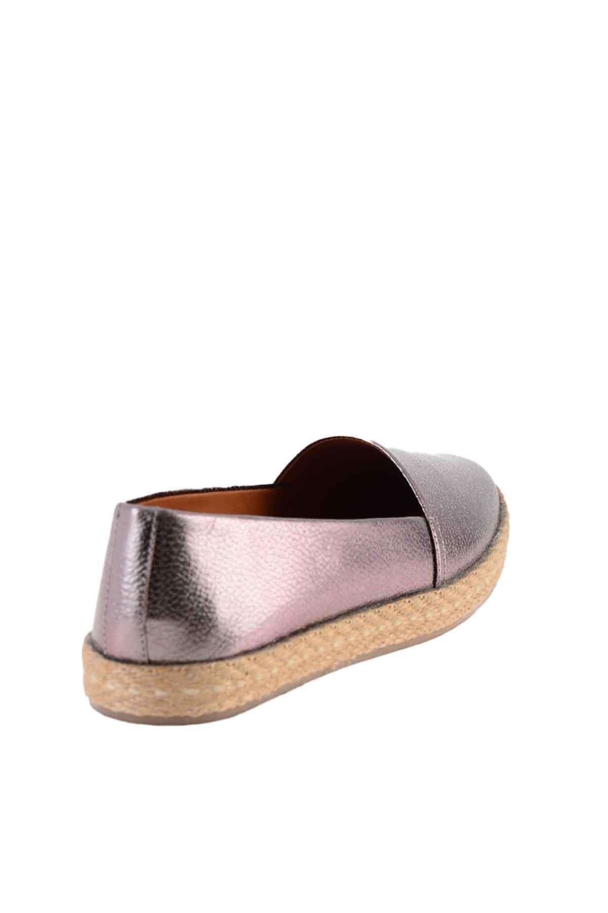 Bambi-Ólom valódi bőr női espadrille K01802021803 4