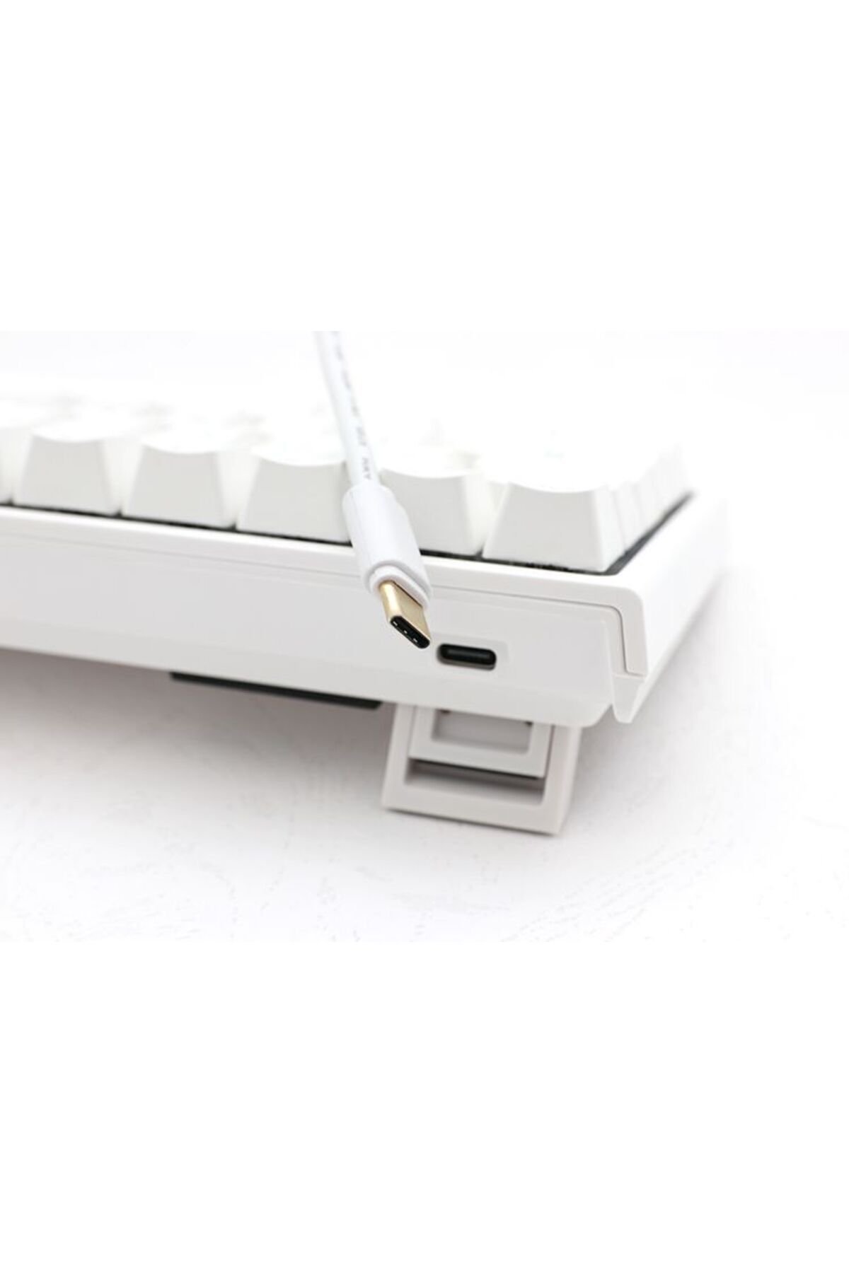 Ducky-One 2 Mini 60% White Brown Switch Arabic layout Mechanical Gaming Keyboard 6