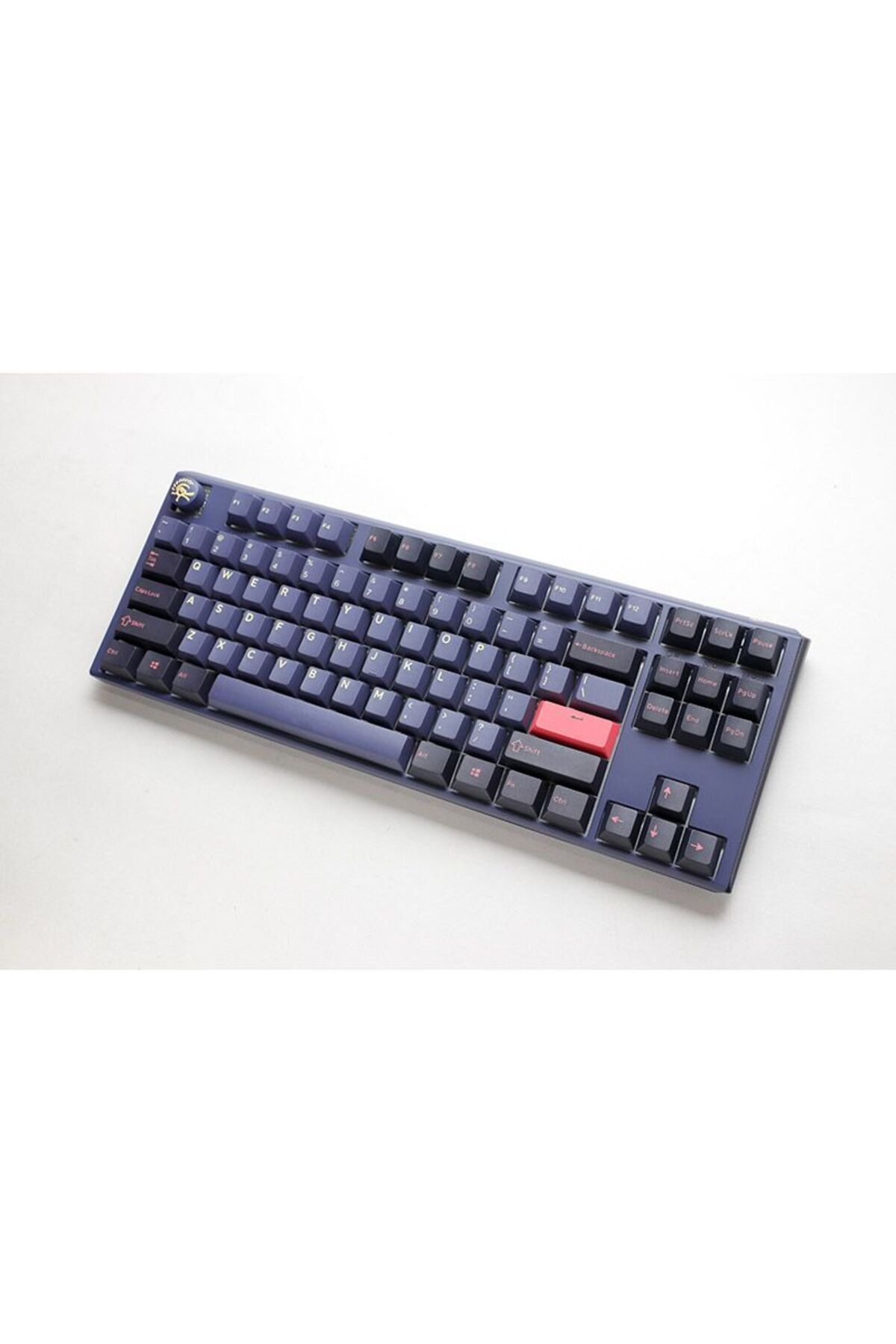 Ducky-لوحة مفاتيح الألعاب الميكانيكية One 3 Cosmic Blue TLK 80% - لون أزرق كرزي 6