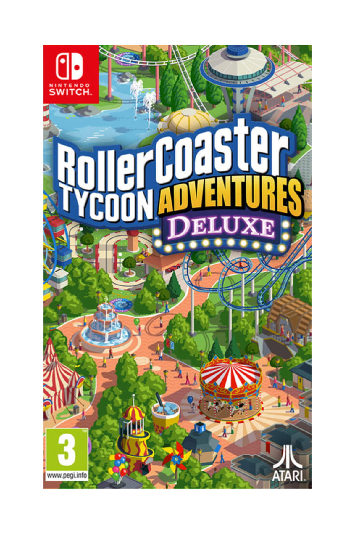 ATARI RollerCoaster Tycoon Adventures Deluxe Anahtarı