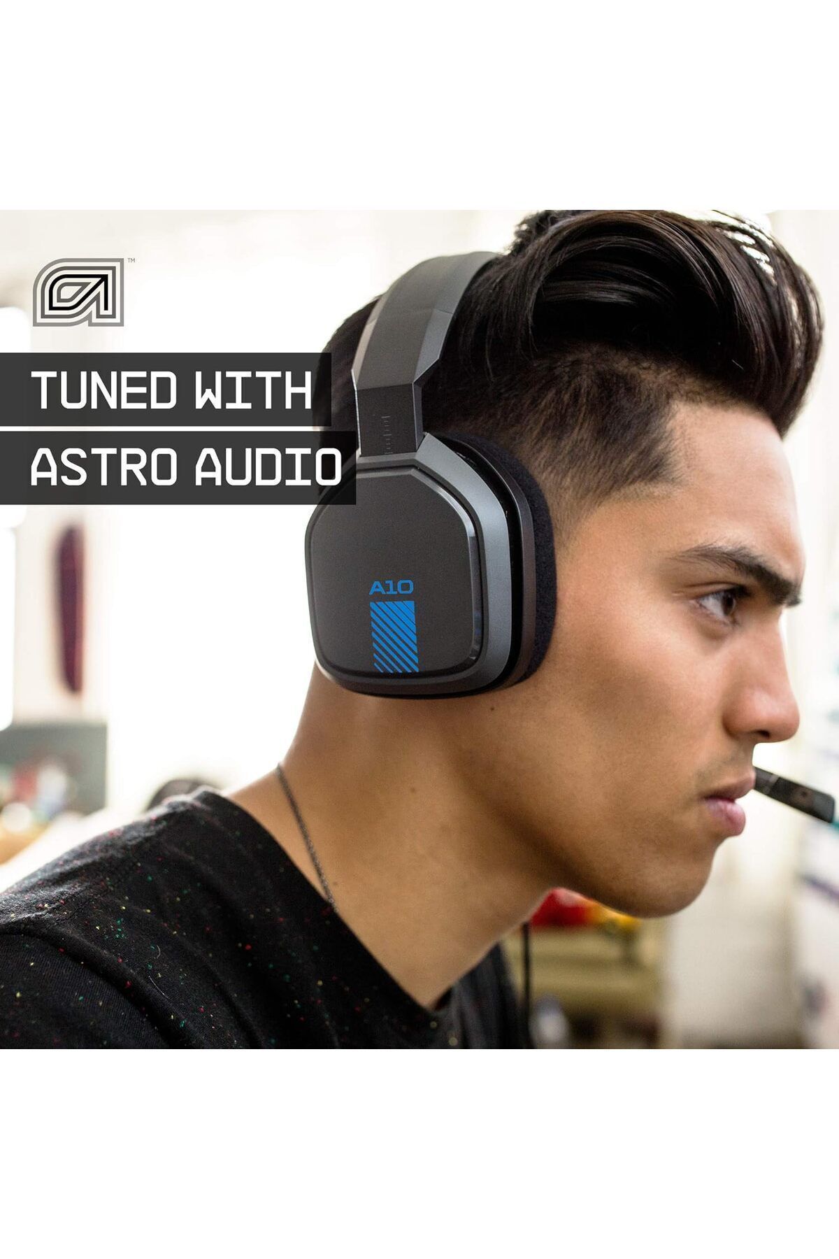 Astro-سماعة ألعاب A10 GEN1 رمادية/زرقاء لـPS4 4