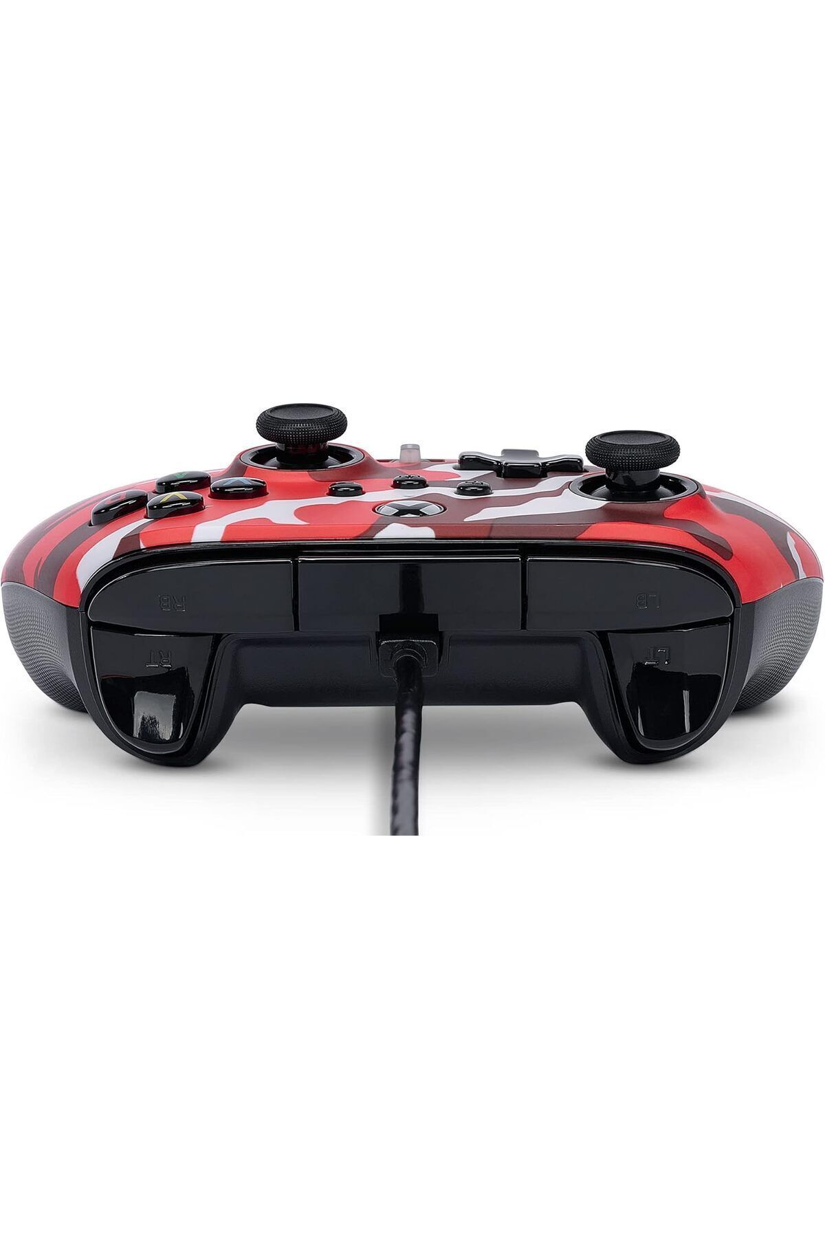 Powera-Enhanced Wired Controller for Xbox Series X|S - Red Camo 7