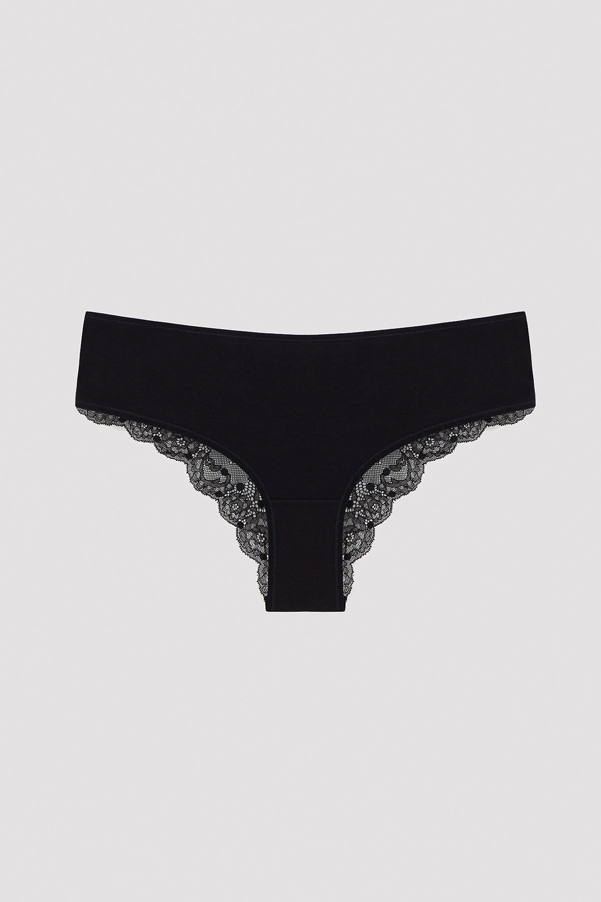 Penti-Dark Tones Lace Detailed 3-Piece Multicolored Hipster Panties 2
