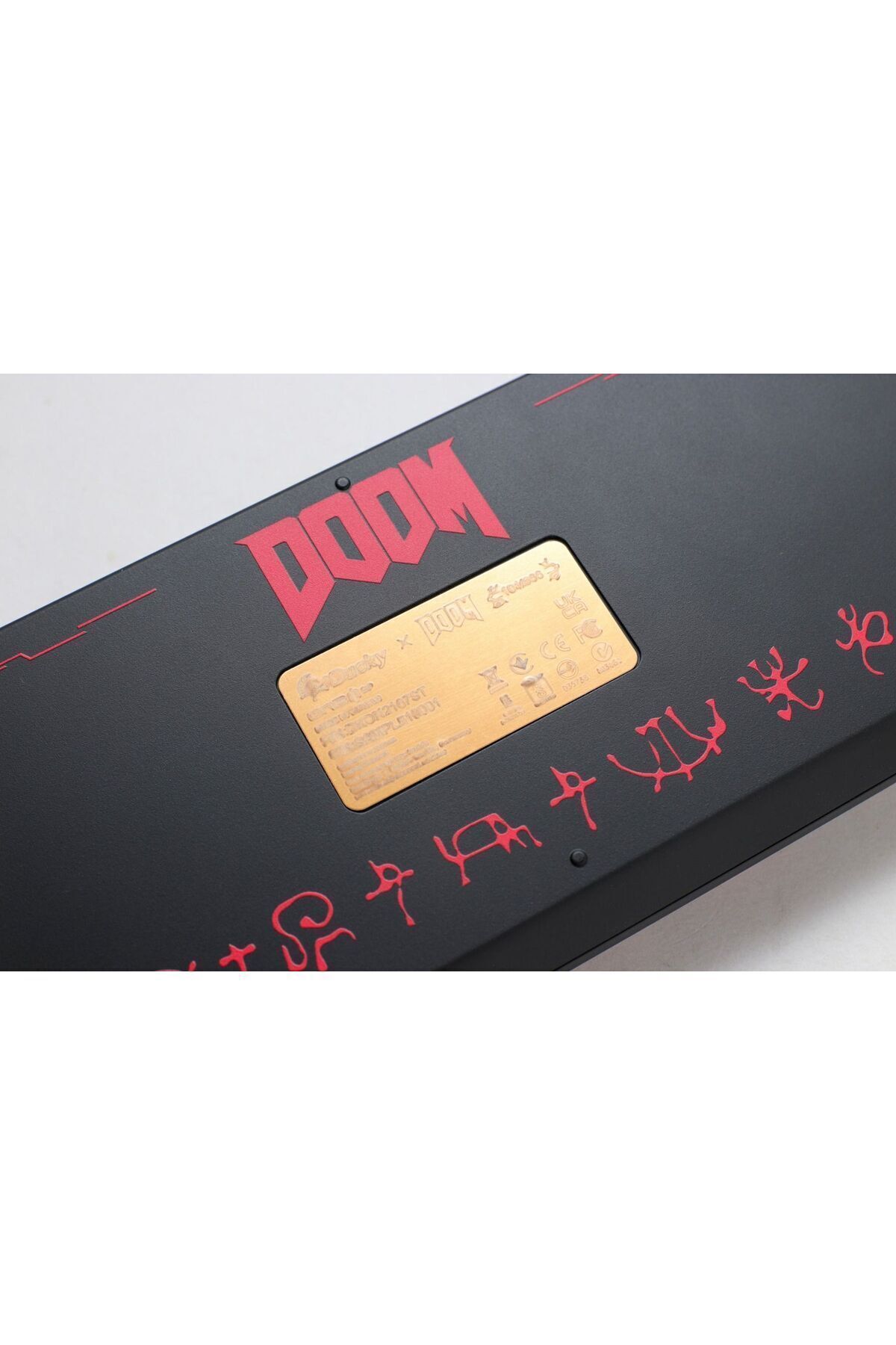 Ducky-DOOM , RGB, SF 65%, Cherry Red Key Mechanical Gaming Keyboard 5