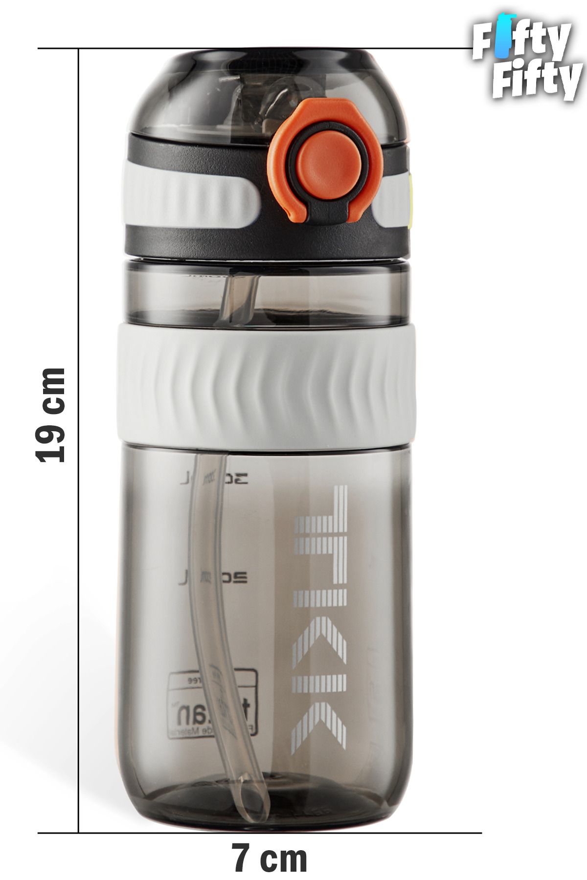 Vagonlife-TKK 550 ML Bpa Free Tritan Water Flask with Straw and Carrying Handle FFTKK1016-550ML with Straw 5