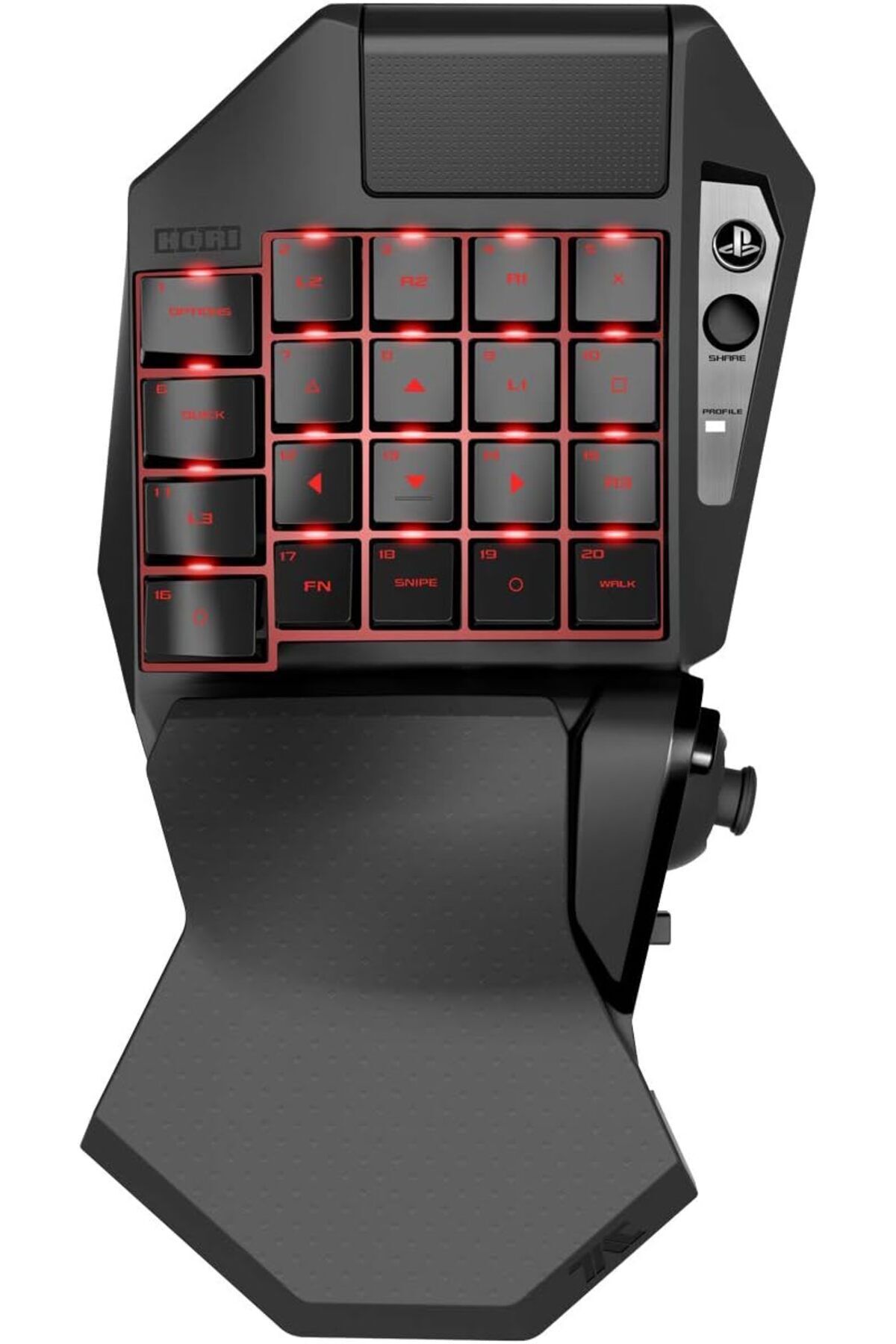Hori-Official Sony Licensed Tac Pro Type M2 -  Mouse and Keyboard Controller for Playstation 4 3