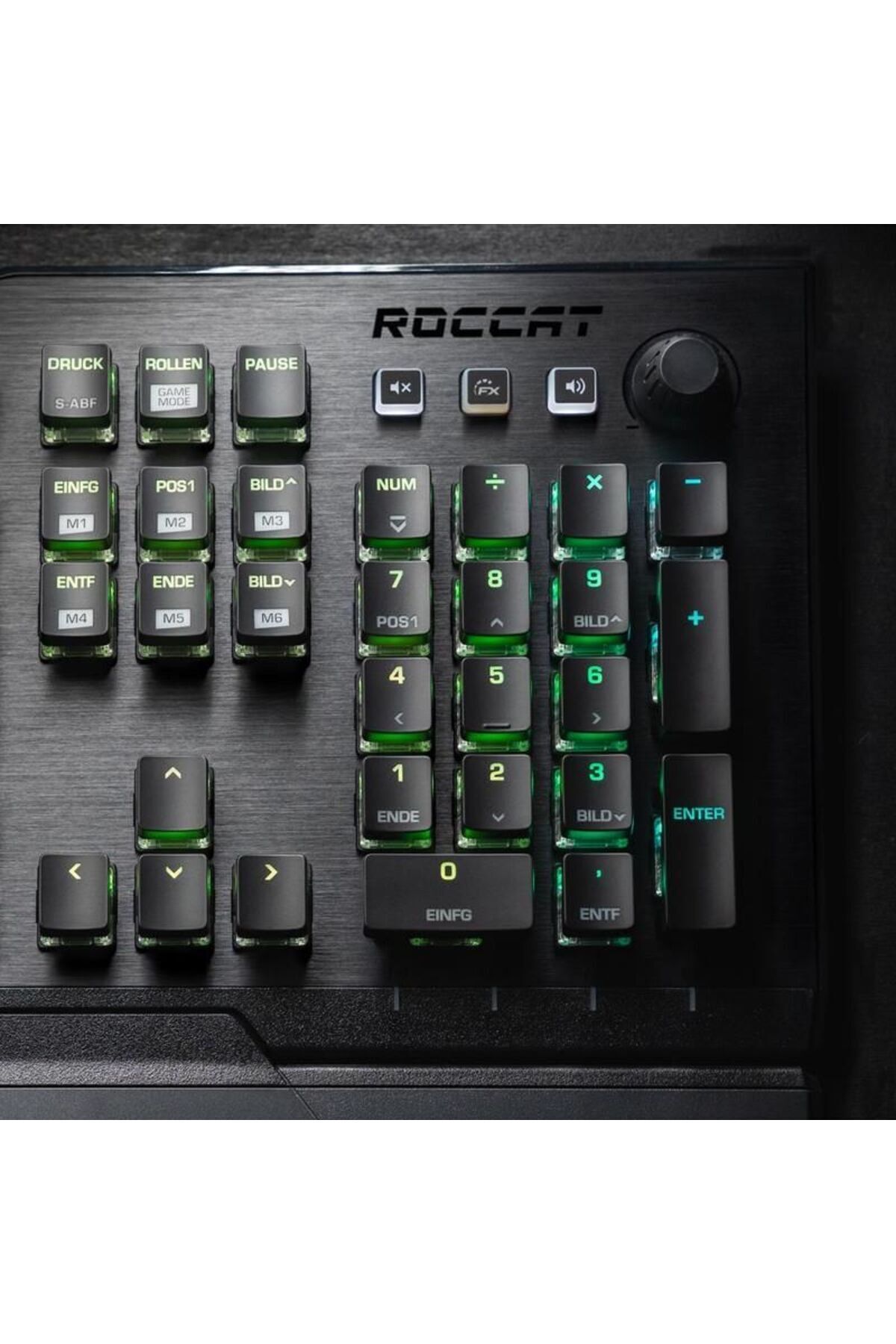 Roccat-Vulcan 121 Aimo Linear Red Switch US Layout Keyboard 5