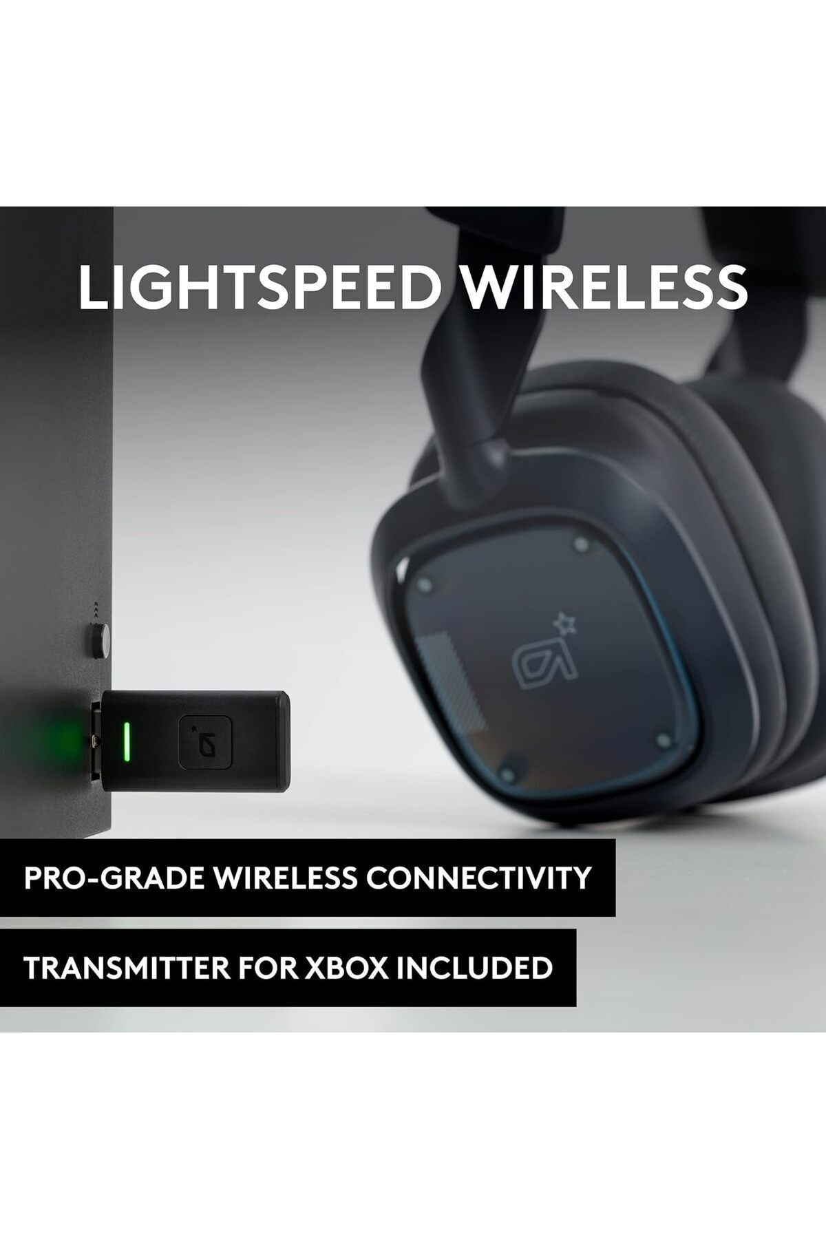 logitech-Astro Logitech G Astro A30 LIGHTSPEED Wireless Gaming Headset Navy/Red 4