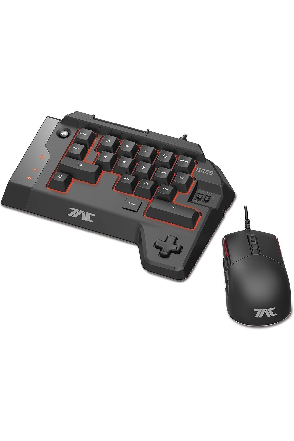 Hori-Tactical Assault Commander (TAC:Four) KeyPad and Mouse Controller (PS4/PS3/PC) 2
