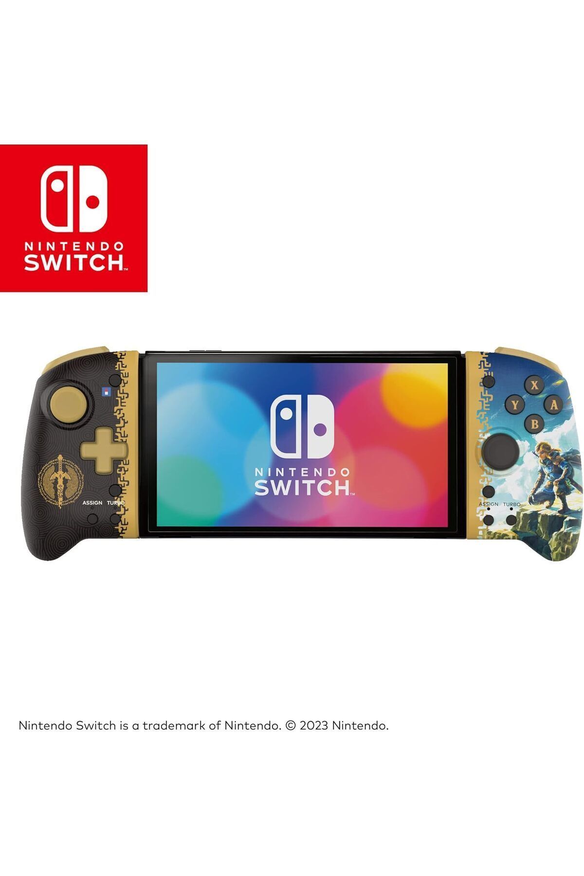 Hori-Split Pad Pro Legend of Zelda Tears of the Kingdom Switch Controller 4