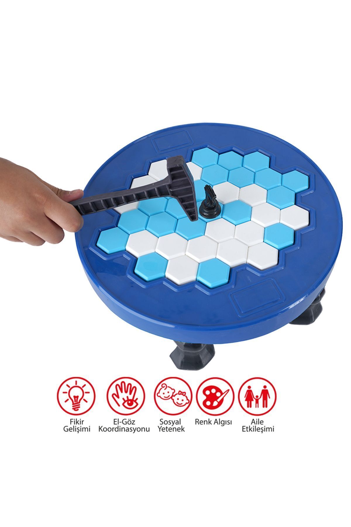 EspriToys Buz Kırma Kutu Oyunu - Eğlenceli Buz Küpü Parçalama Seti Aile Ve Arkadaşlar Için Hareketli fotoğrafı 5 (önizleme)