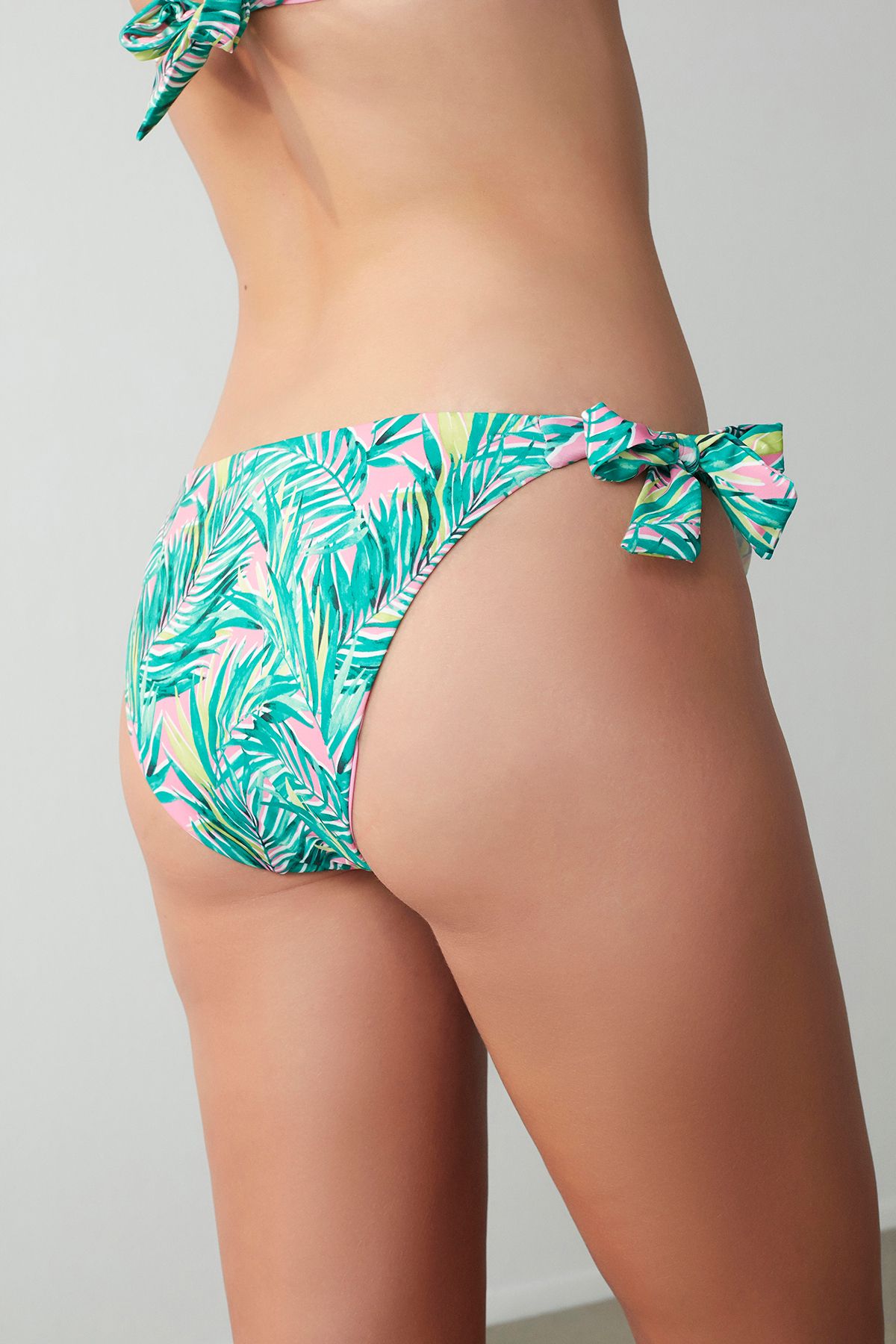 Penti-Tarka Palm Neon brazil bikini alsó 3