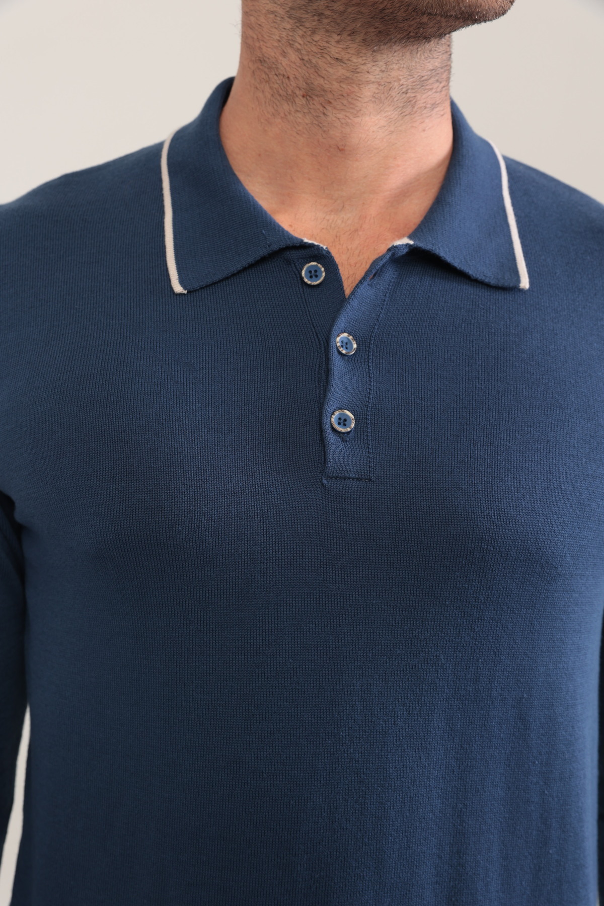 Give Way  Erkek Pamuk Triko Kazak (HEDİYE KUTULU) - Görsel 6