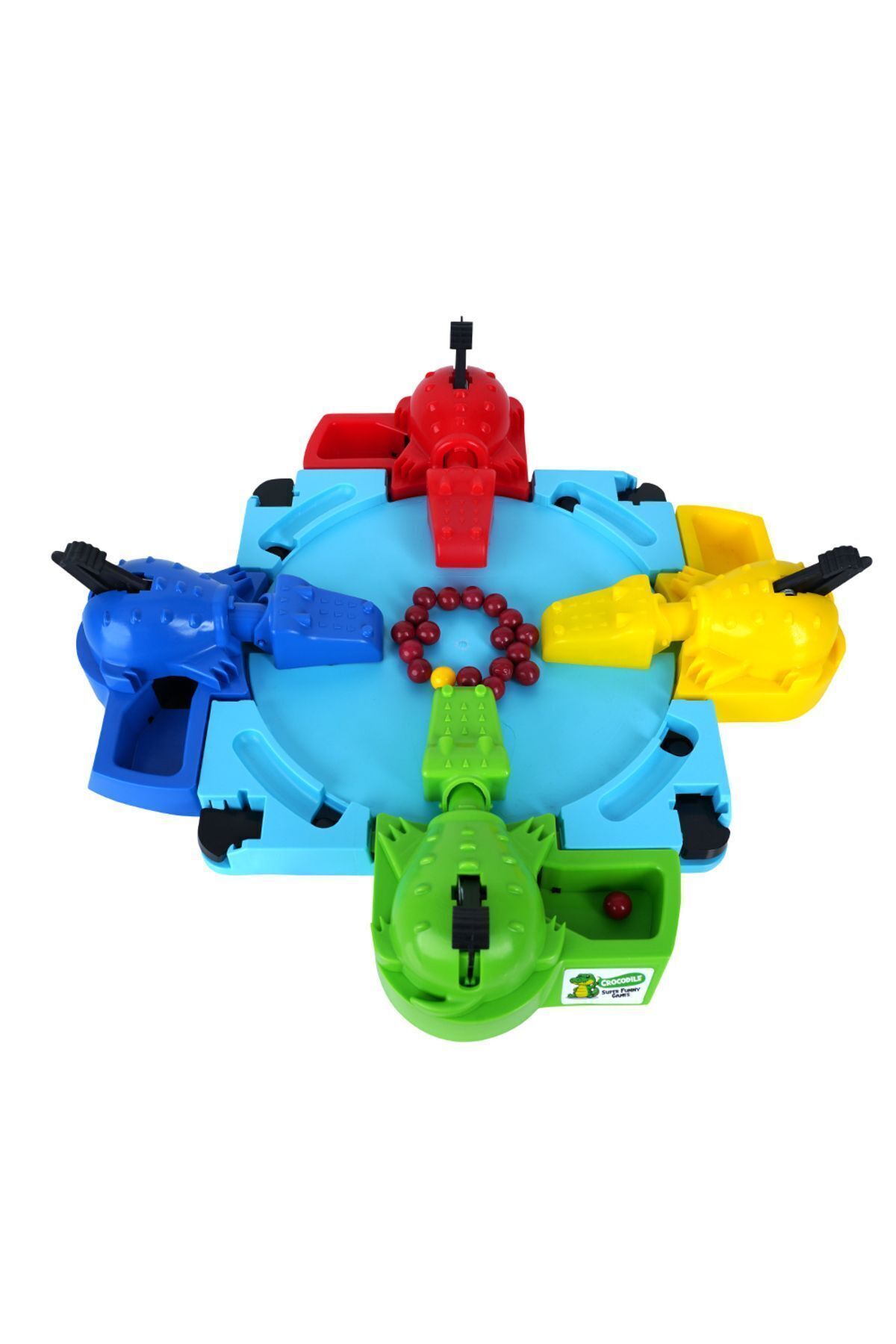 EspriToys 4’lü Çılgın Croco - Timsah Top Toplama Kutu Oyunu fotoğrafı 2 (önizleme)