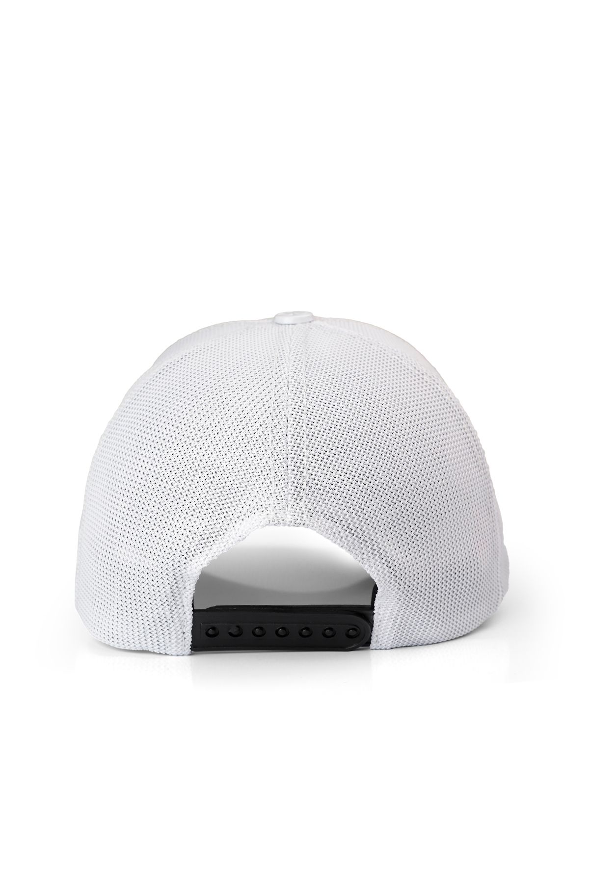 BlackBörk-V1 Trucker Never Give up - Unisex Black Brim-White 5 Code Logo Cap 5