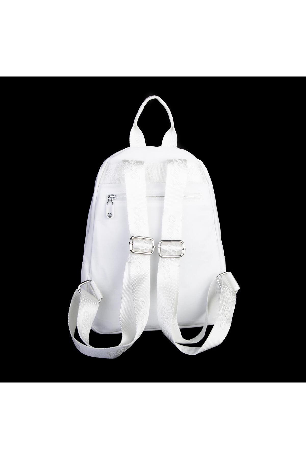 Nas Bag-Ultra Light White Women's Backpack - Double Eyed, Water Proof 4