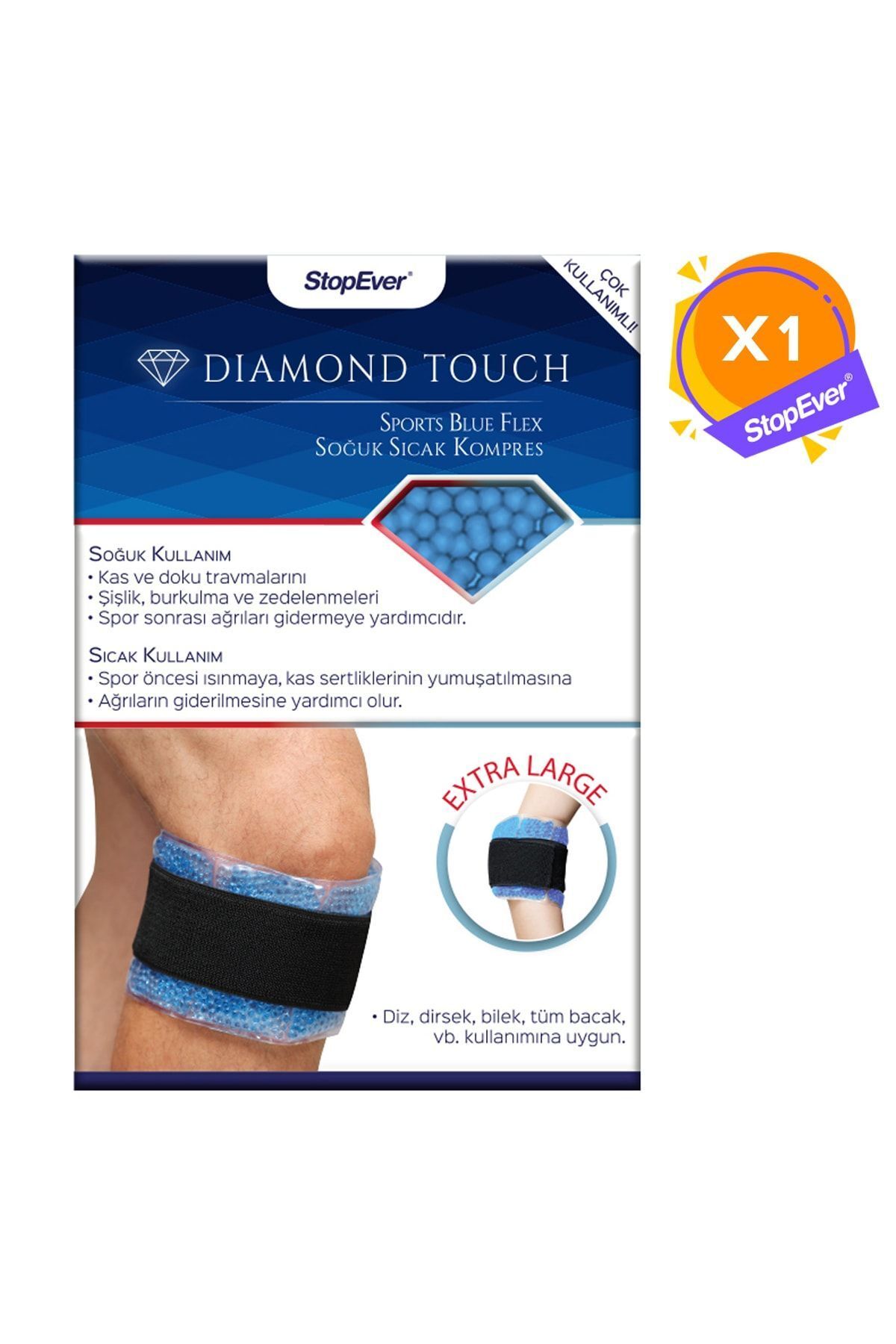 StopEver Dıamond Touch Sports Blue Flex