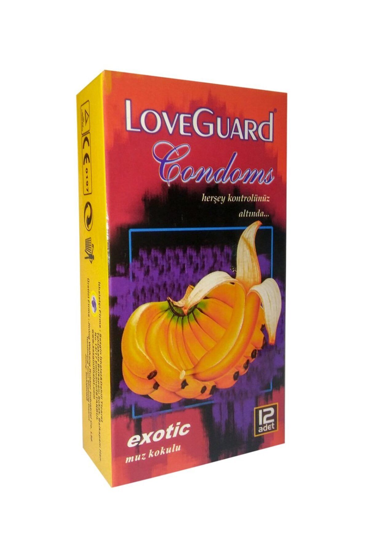 Love Guard LoveGuard Exotic ( Muz Kokulu ) Prezervatif