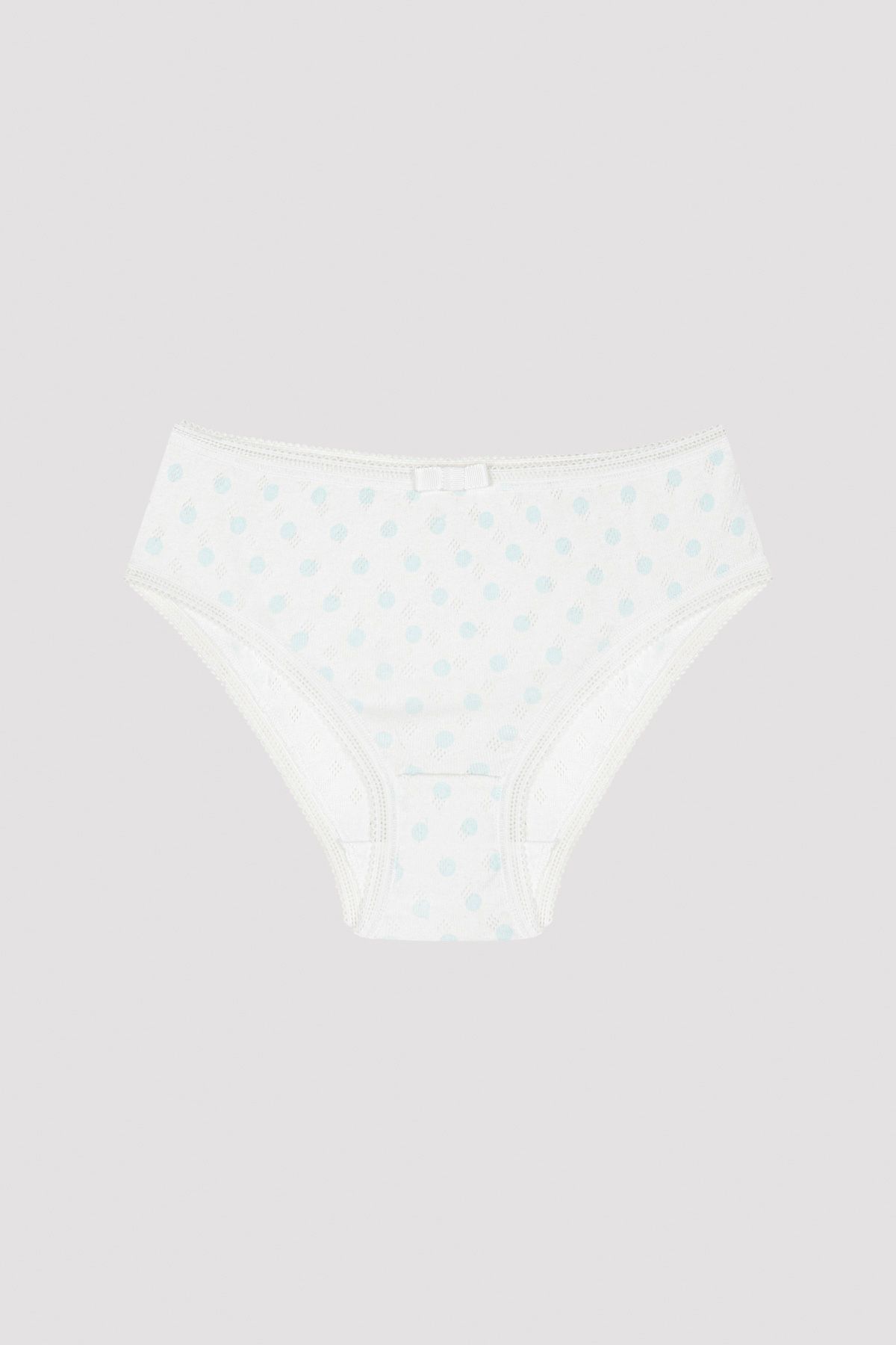 Penti-Girl's Polka Dot Floral Patterned 5-Piece Slip Panties 3