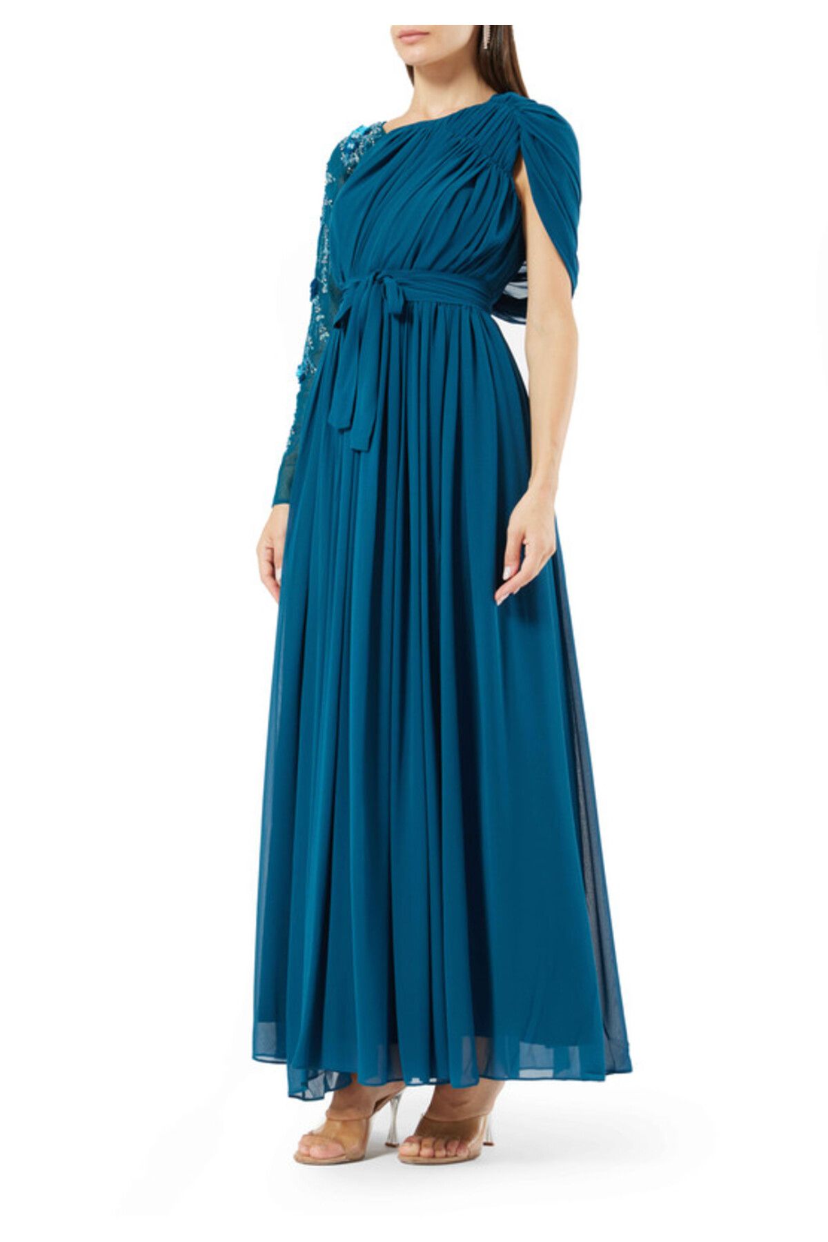 Amri-Ruched Chiffon Dress 3