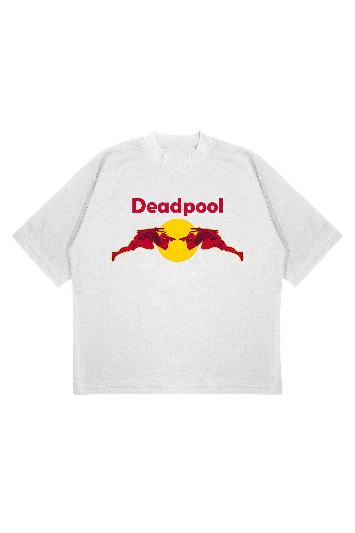 CC STORE DEADPOOL TASARIM OVERSIZE SİYAH T-SHIRT