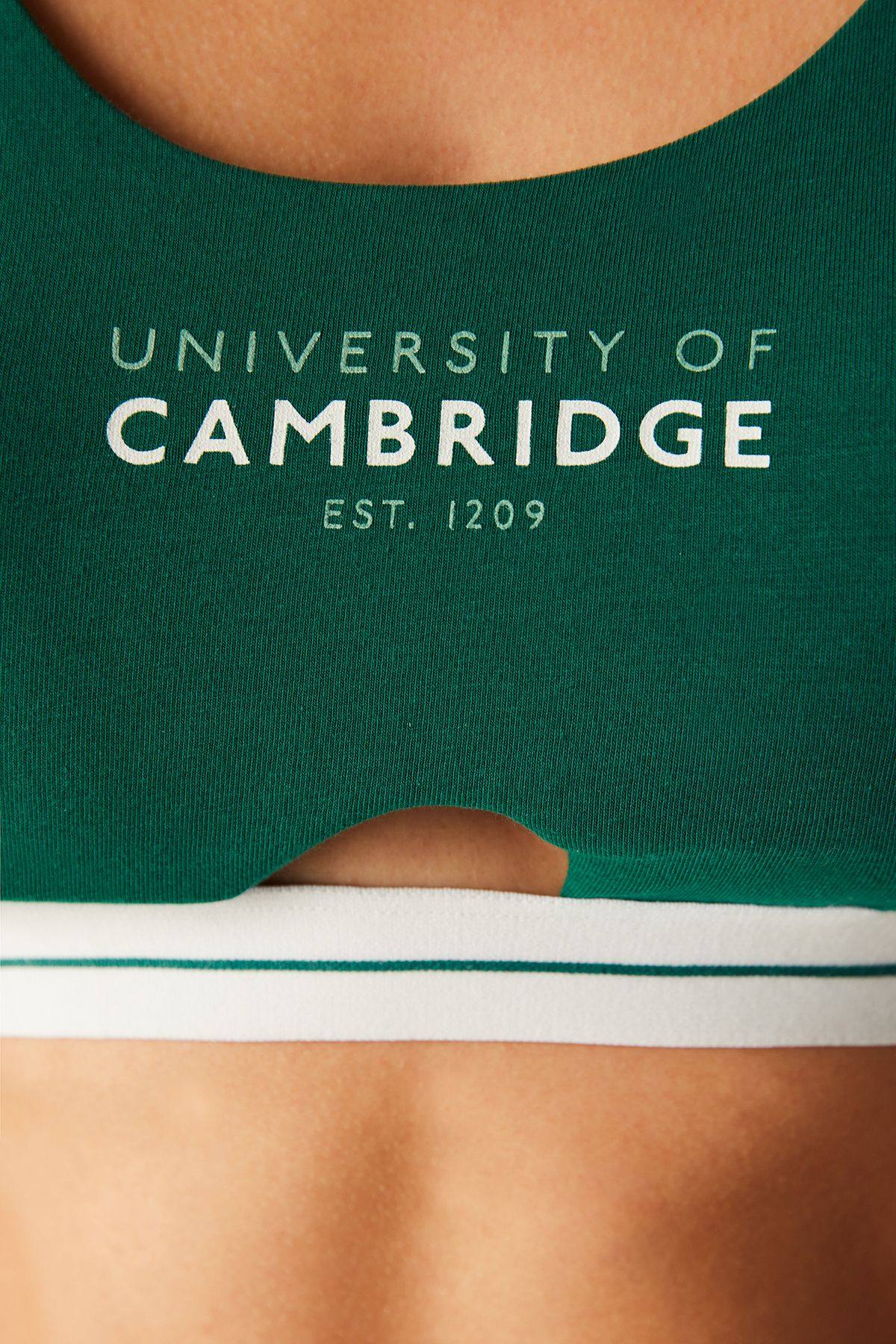 Penti-Cambridge Green Crop Top with Removable Pads - Unique Collection 3