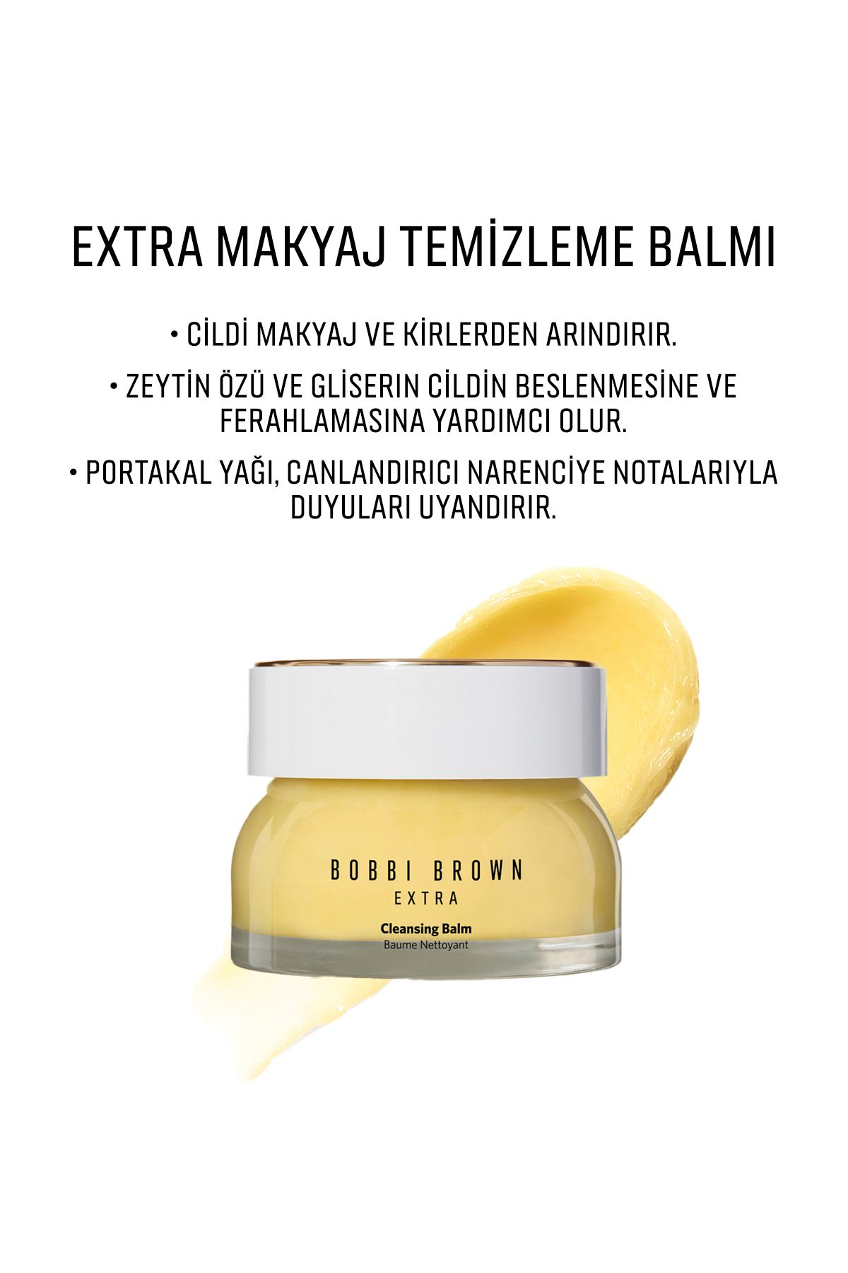 BOBBI BROWN Extra Cleansing Balm - Makyaj Temizleme Balmı - 716170263427