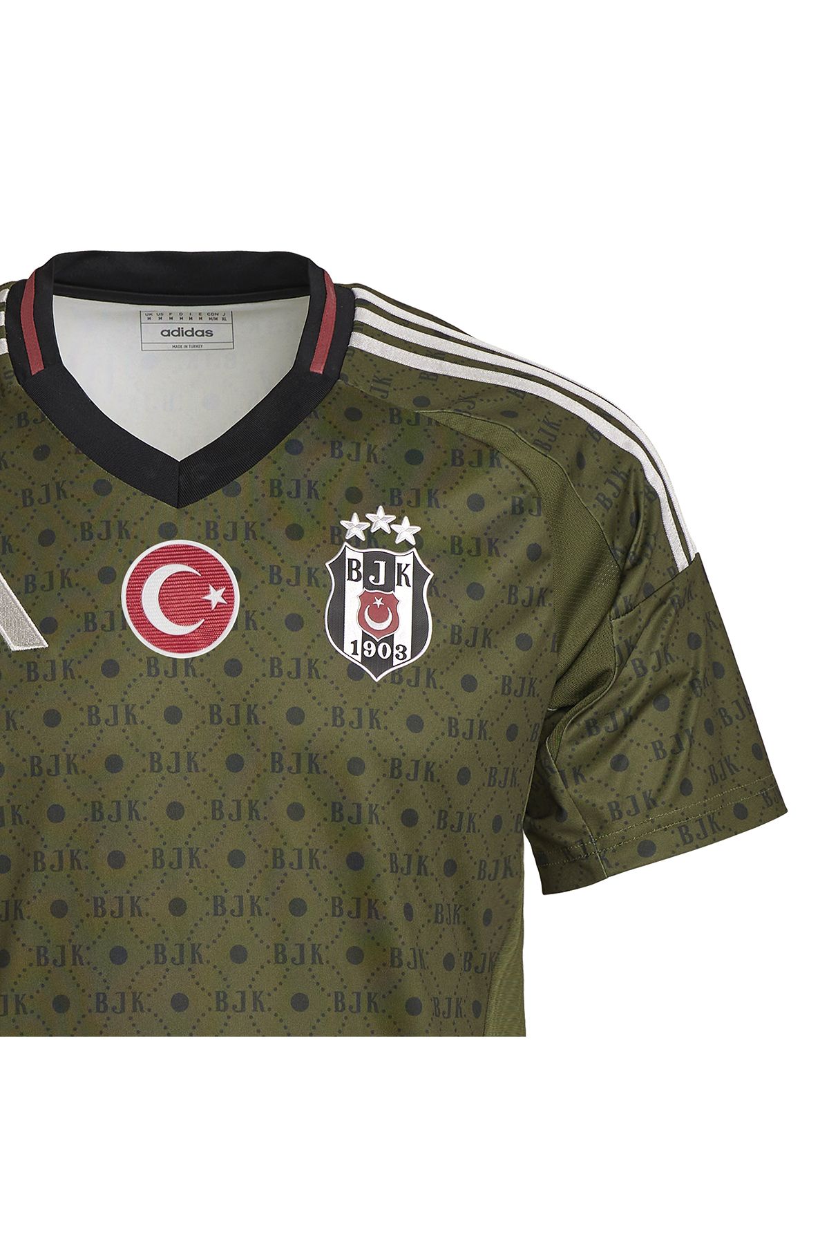پیراهن فوتبال سبز مردانه کتونی IT1486 adidas