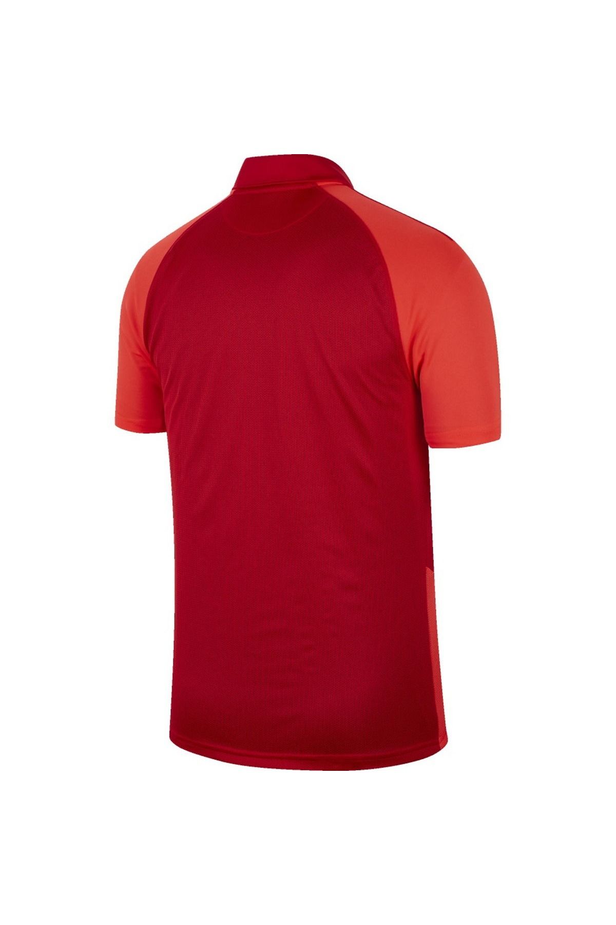 Nike-Trophy Iv Polo Kids Red Classic Collar Jersey 2