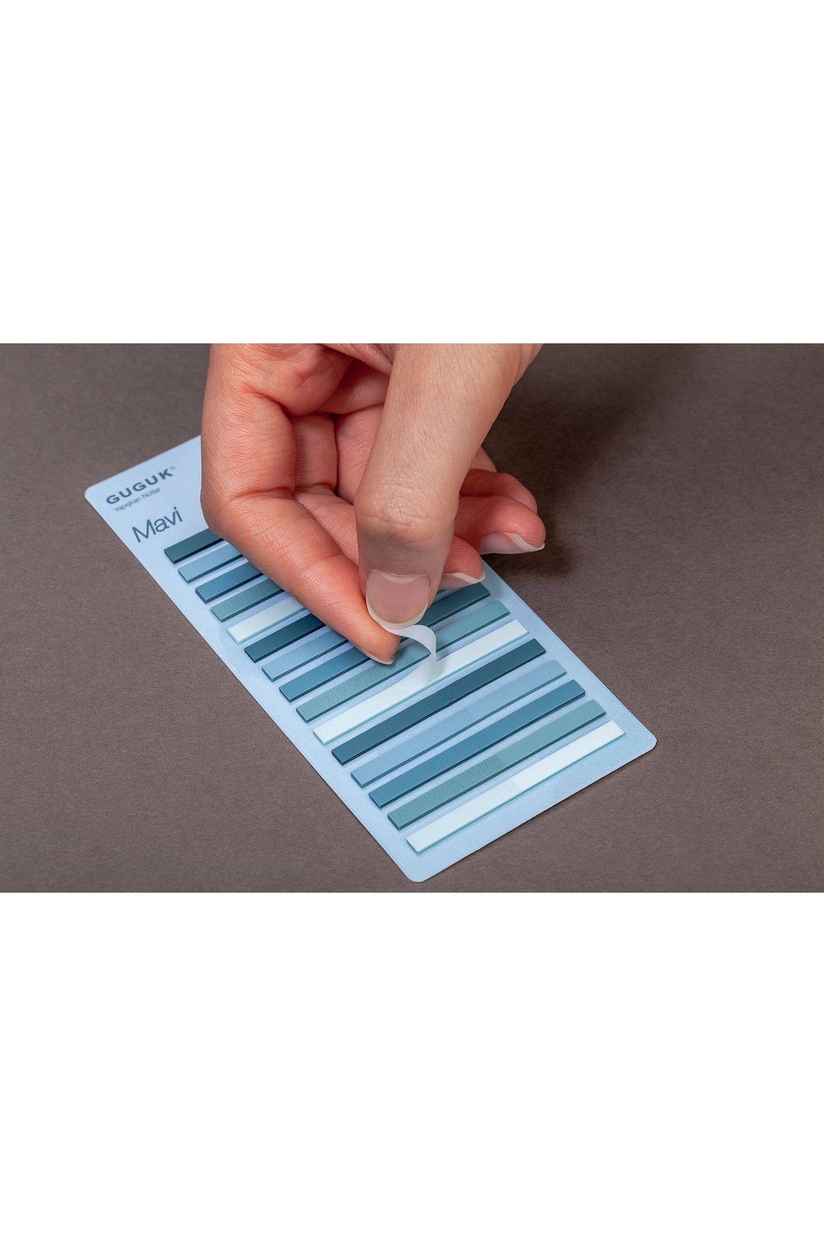 GUGUK-15 Color Blue Transparent Pet Index - Post-it Sticker (Ggk-pi005) 2