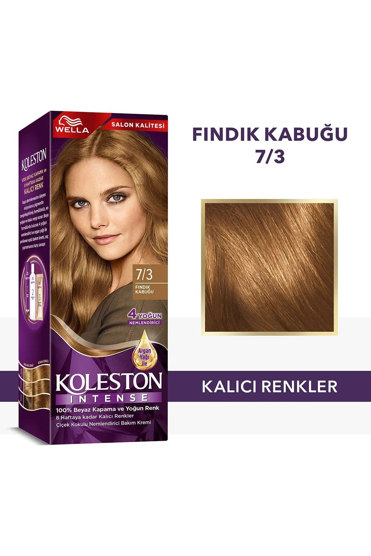 Angoravi Koleston Intense Saç Boyası 7/3 Fındık Kabuğu - Salon Kalitesi