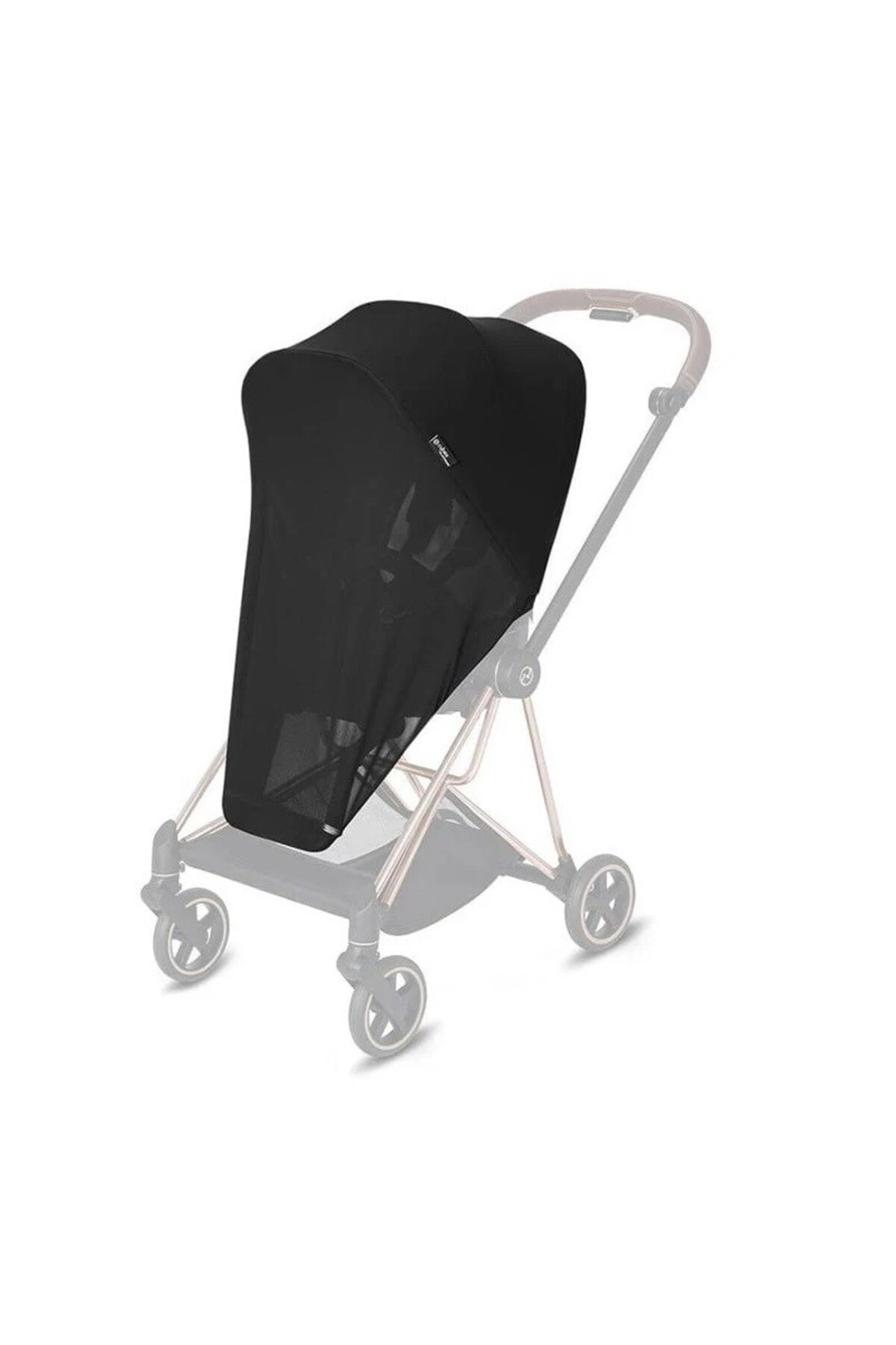 Genel Markalar Lüks Bebek Arabası Sinekliği – Siyah fotoğrafı 3 (önizleme)